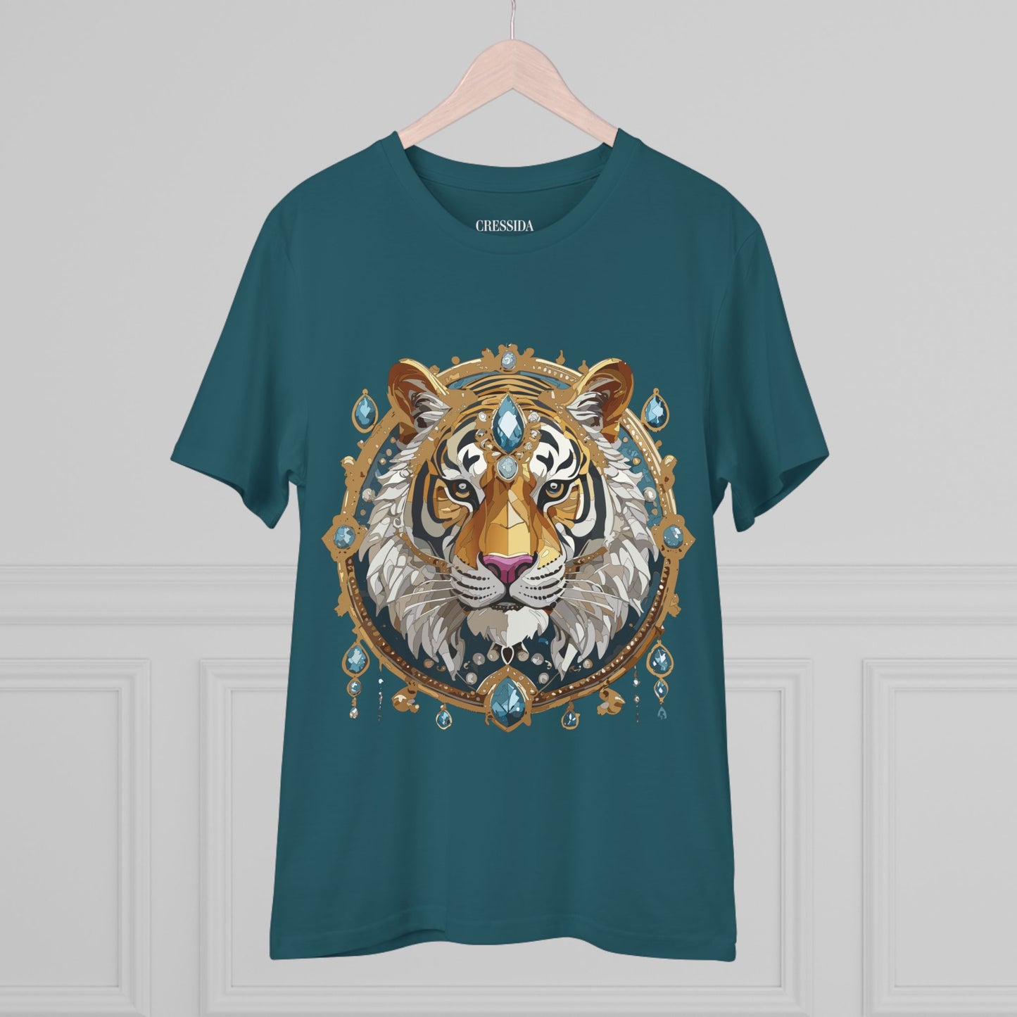 Organic T-shirt with Animals - Tiger