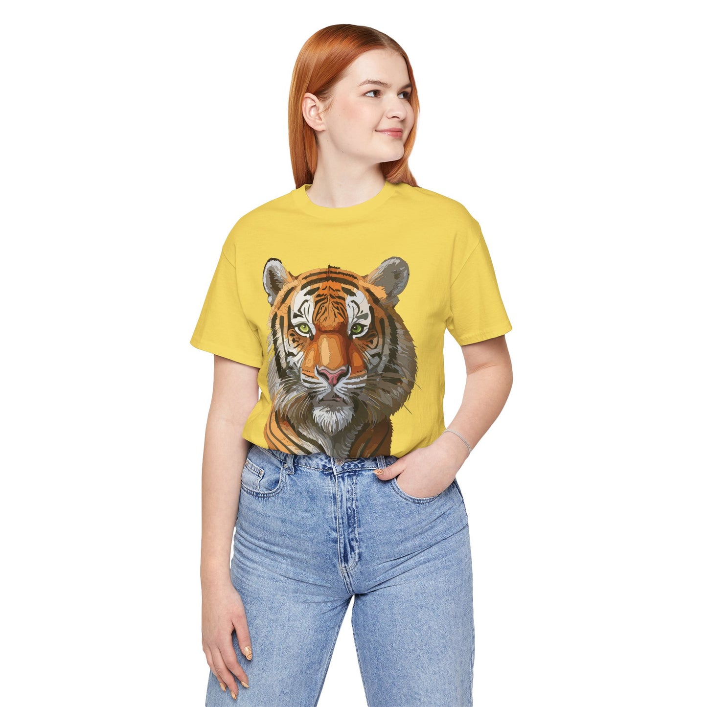 Unisex Animal Shirt, Tee Shirt with Animals, Art Design Tee Shirt, Wild Animals Shirt