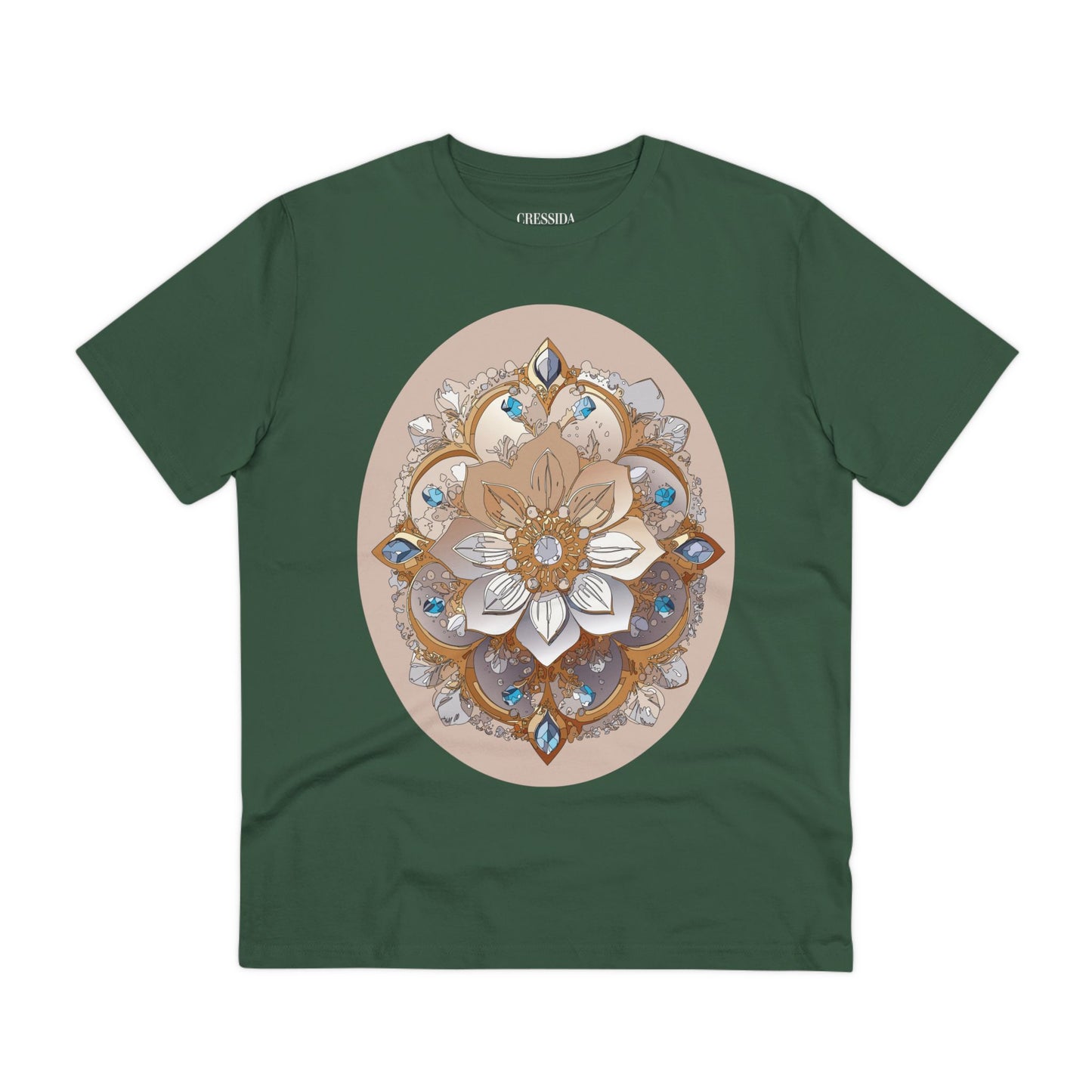 Organic T-shirt with Flower