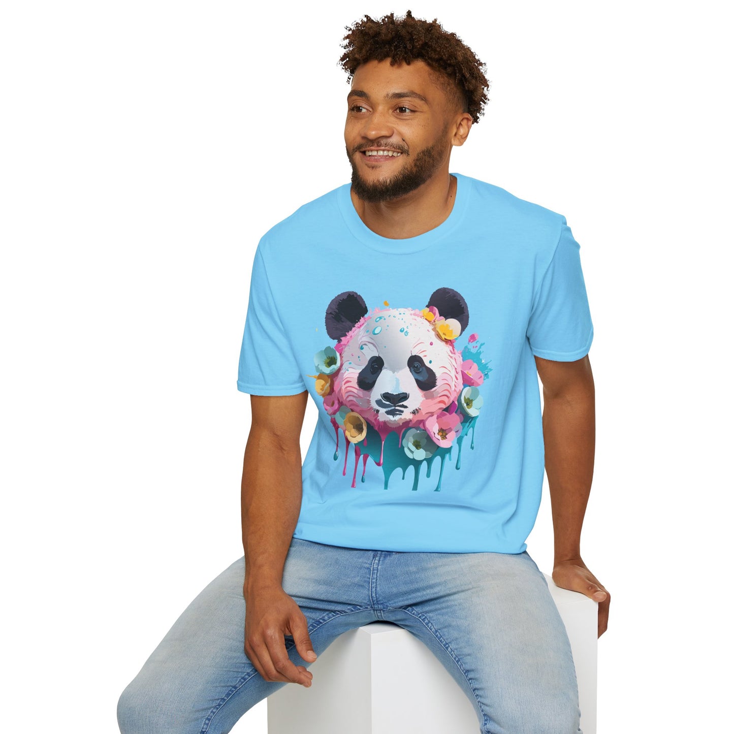 Panda Shirt, T Shirt with Panda, Animal Shirt, Tee Shirt with Animals