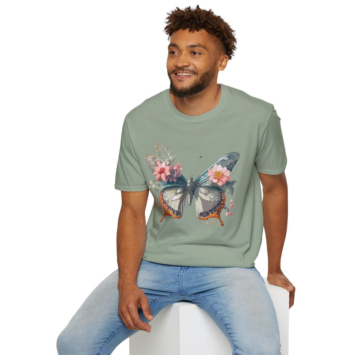 Butterfly Shirt, T Shirt with Butterfly, Monarch Shirt