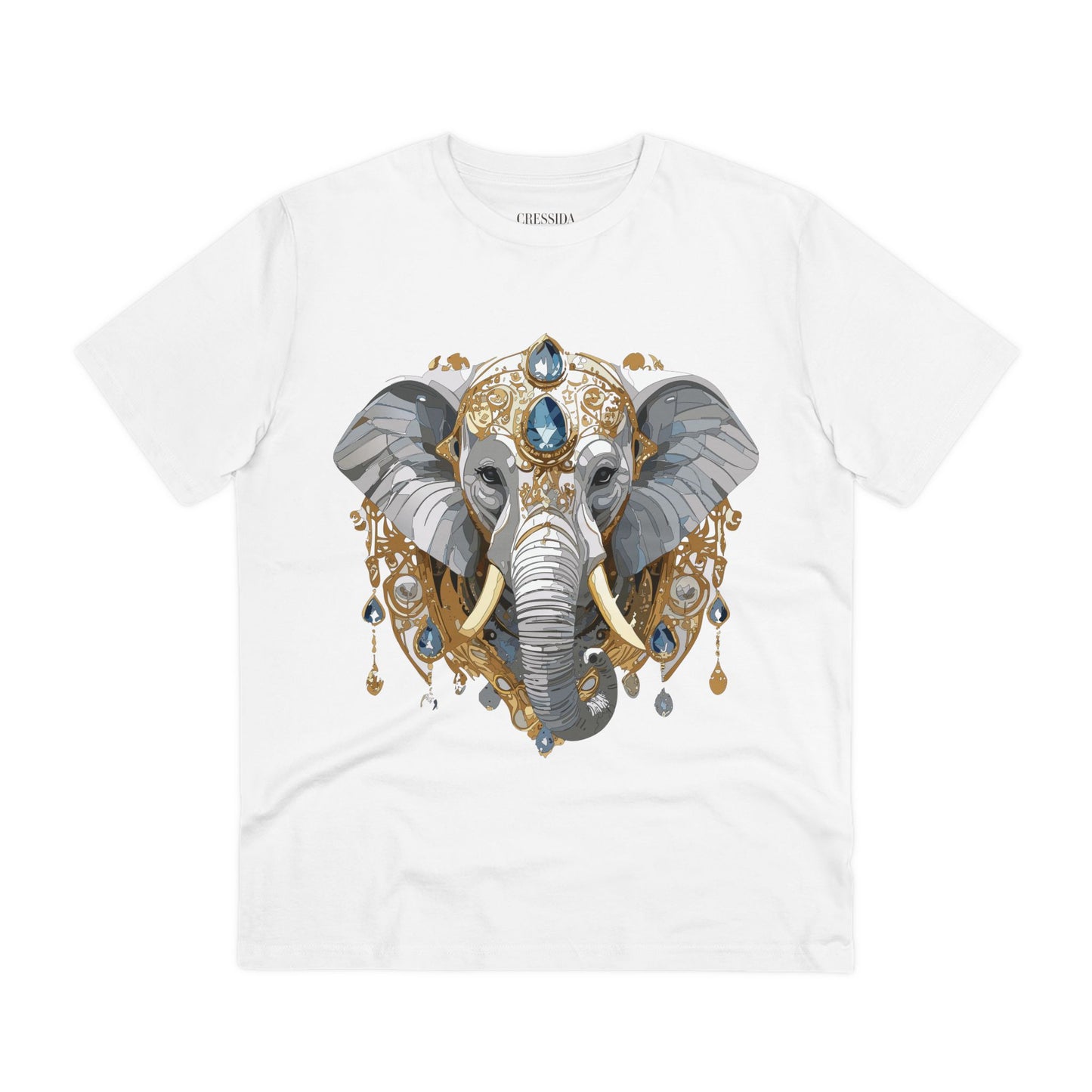 Organic T-shirt with Animals - Elephant