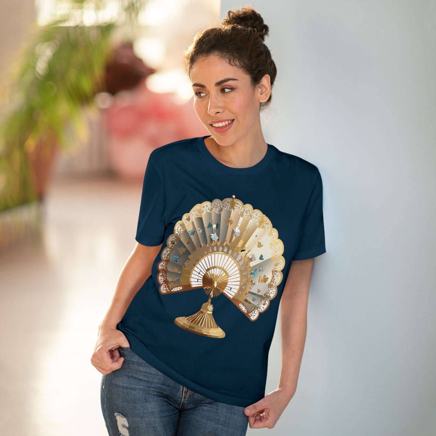 Organic T-shirt with Fan