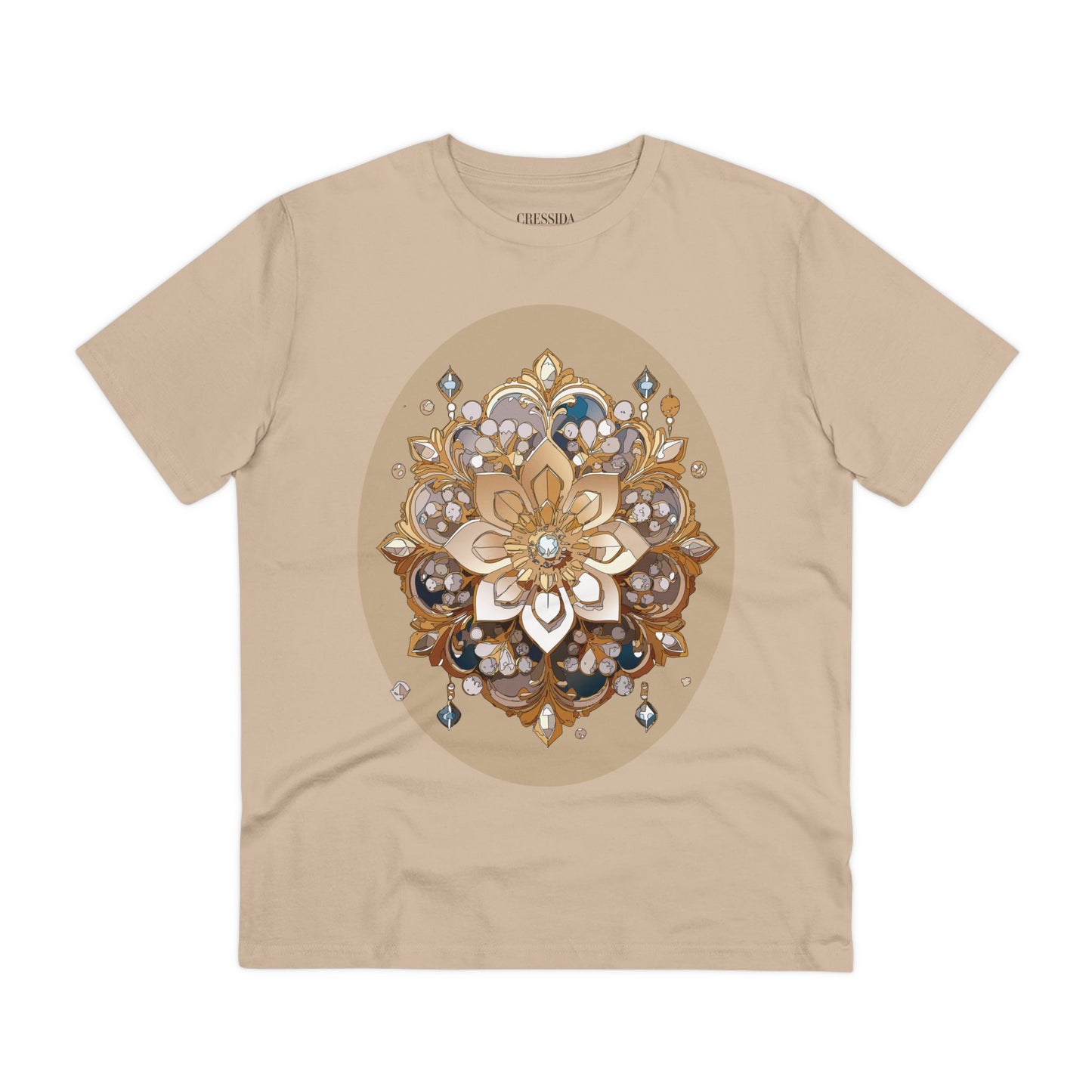 Organic T-shirt with Flower