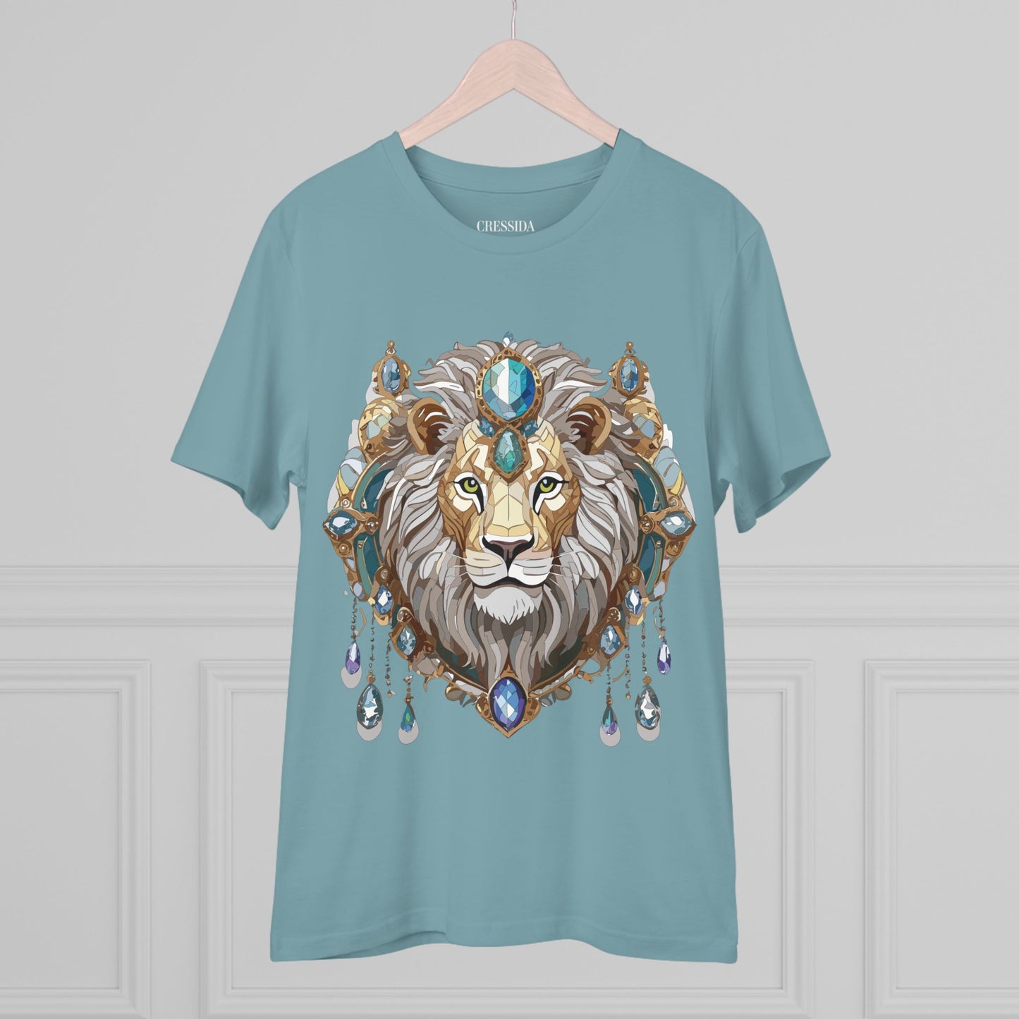 Organic T-shirt with Animals - Lion