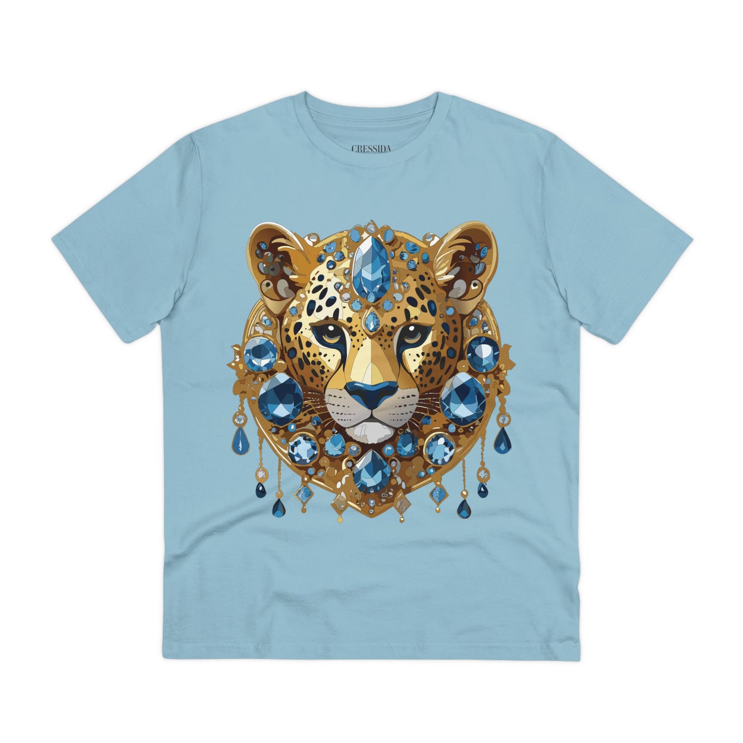 Organic T-shirt with Animals - Cheetah