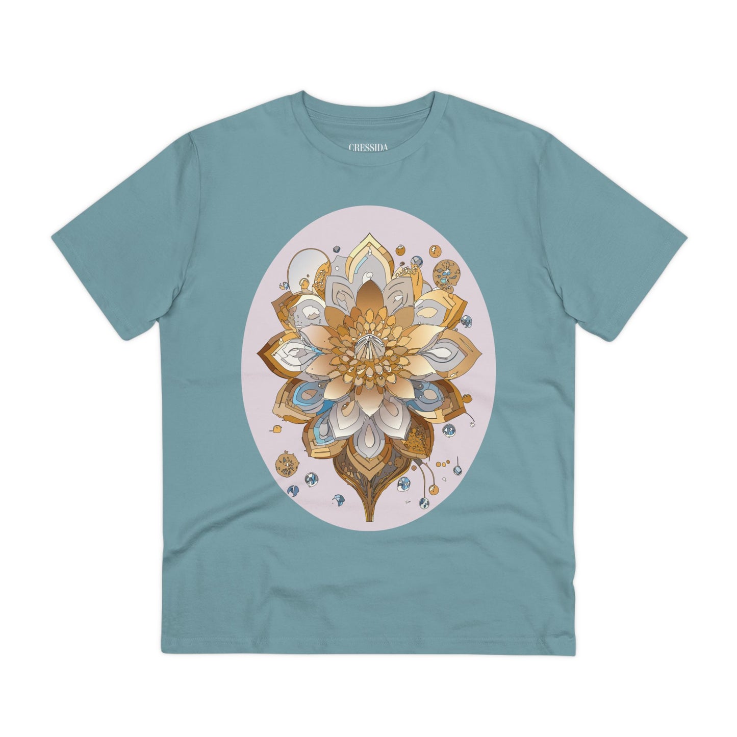 Organic T-shirt with Flower