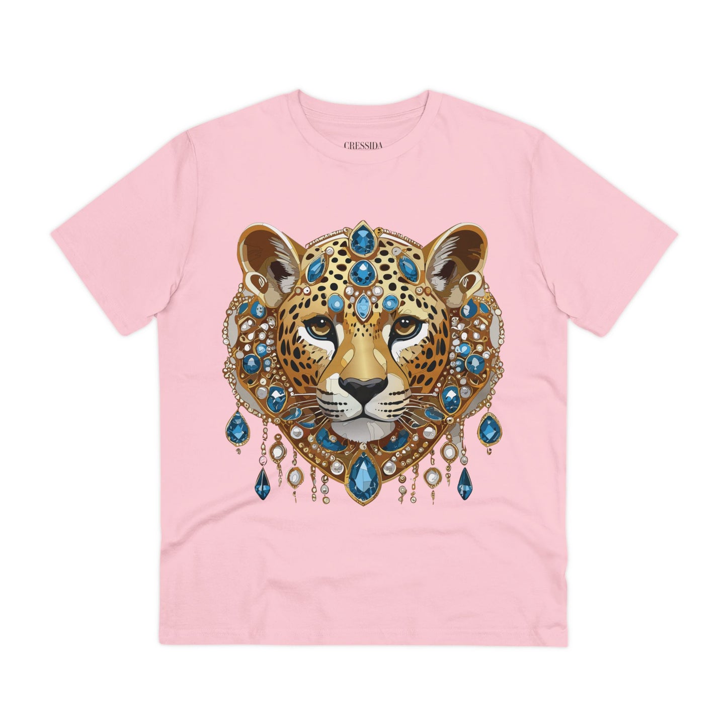 Organic T-shirt with Animals - Cheetah