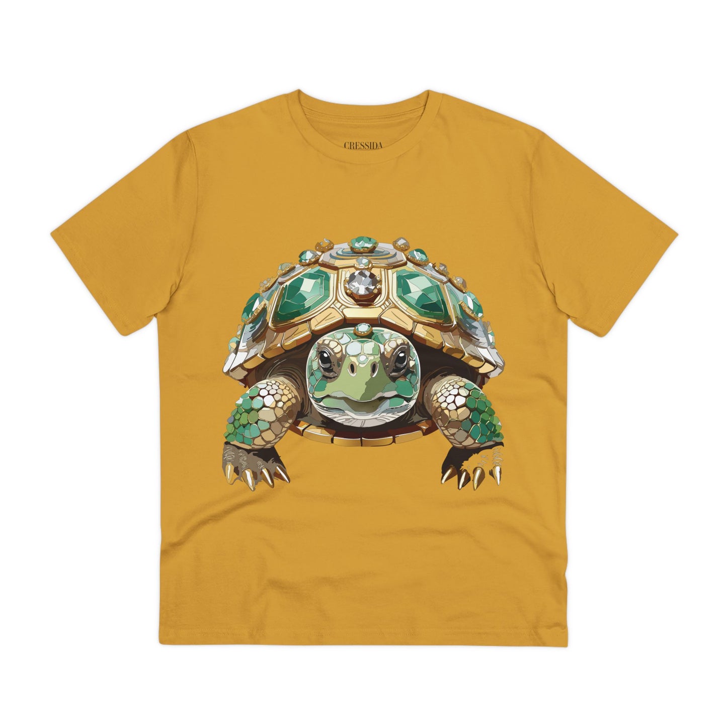 Organic T-shirt with Animals - Turtle