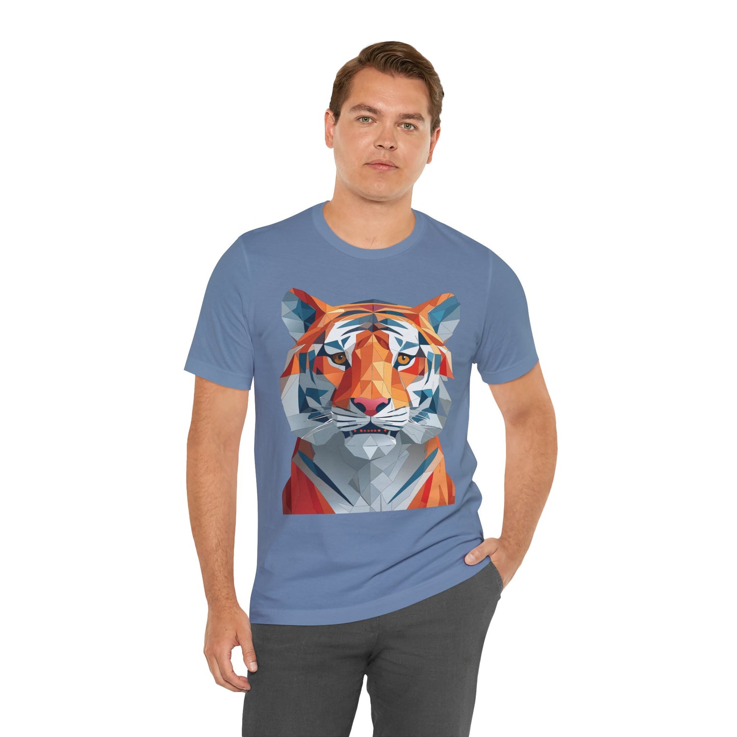 Unisex Animal Shirt, Tee Shirt with Animals, Art Design Tee Shirt, Wild Animals Shirt