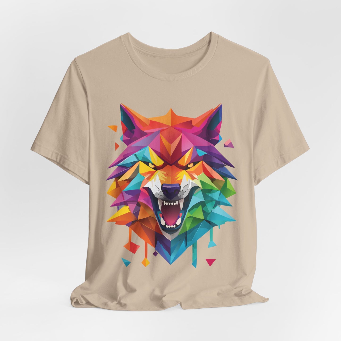 Unisex Animal Shirt, Tee Shirt with Animals, Art Design Tee Shirt, Wild Animals Shirt