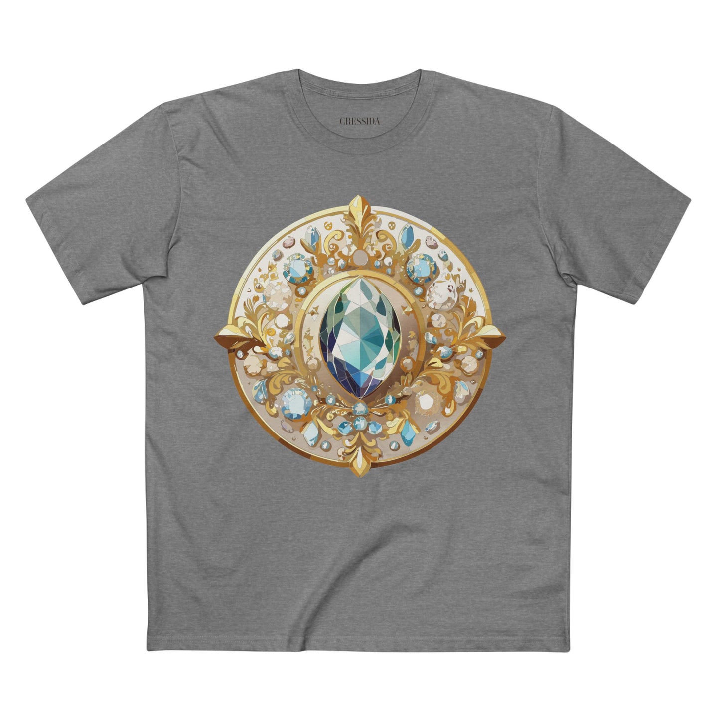 Medallion Shirt, Shirt with Medallion, Tee Shirt with Medal
