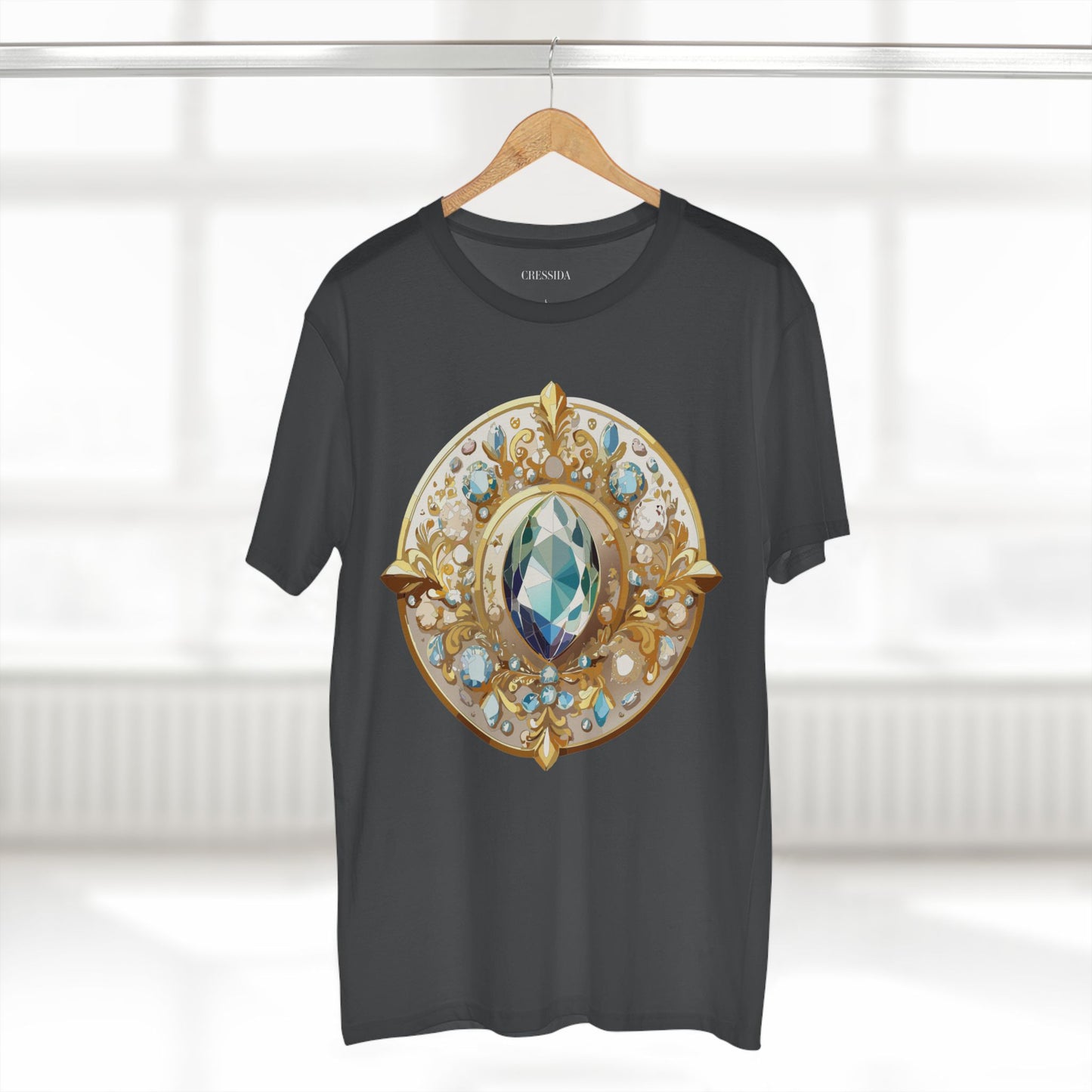 Medallion Shirt, Shirt with Medallion, Tee Shirt with Medal
