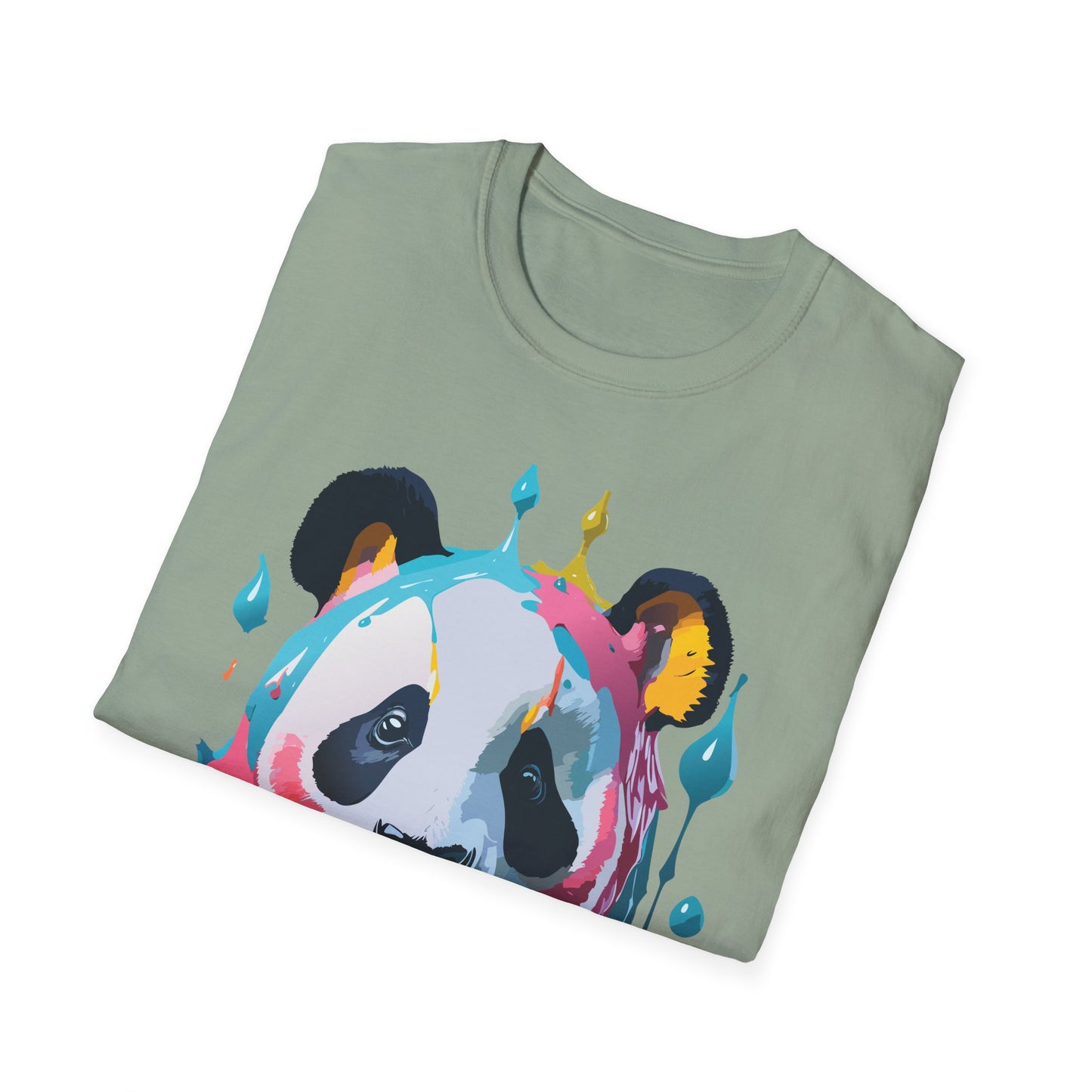 Panda Shirt, T Shirt with Panda, Animal Shirt, Tee Shirt with Animals