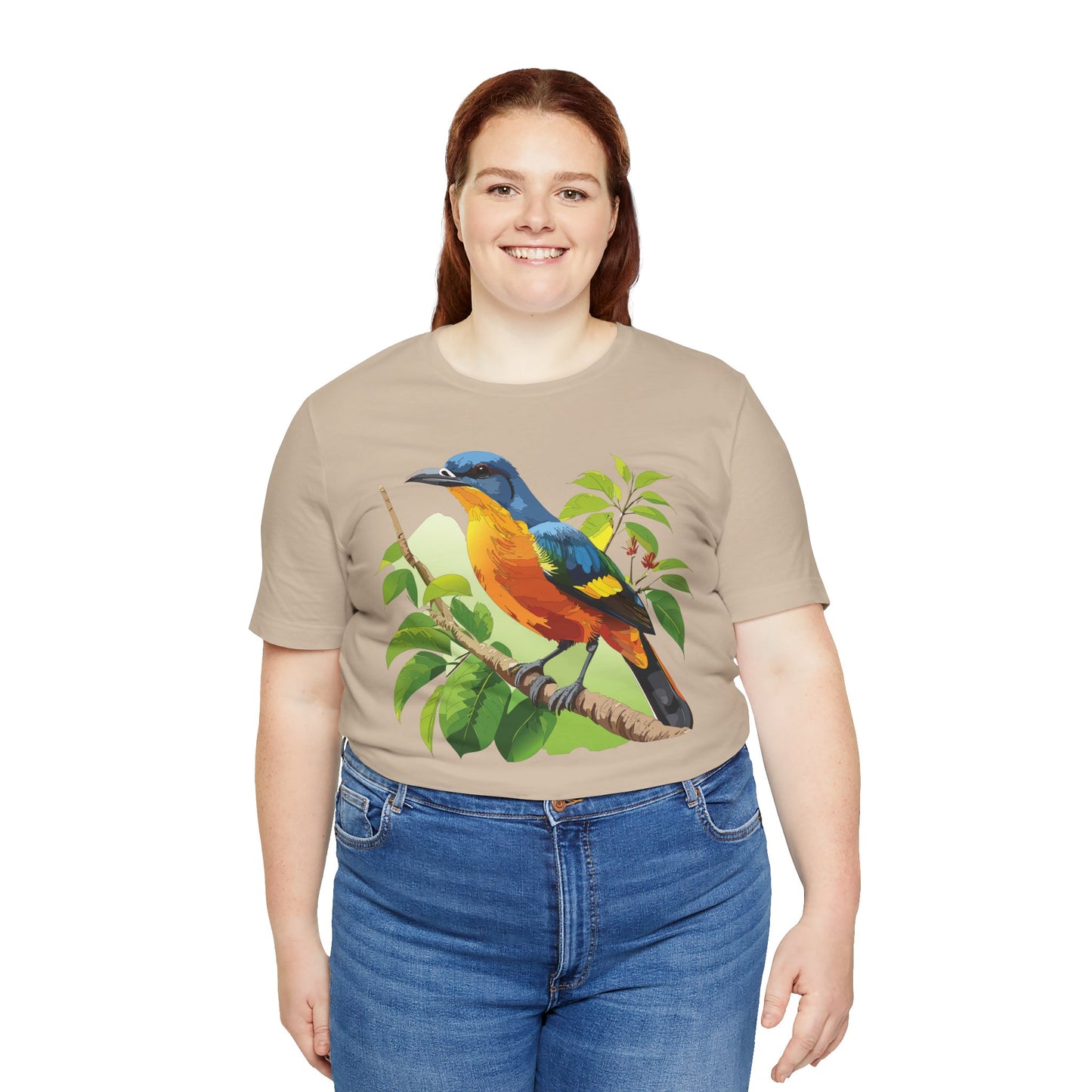 Unisex Animal Shirt, Tee Shirt with Animals, Art Design Tee Shirt, Wild Animals Shirt