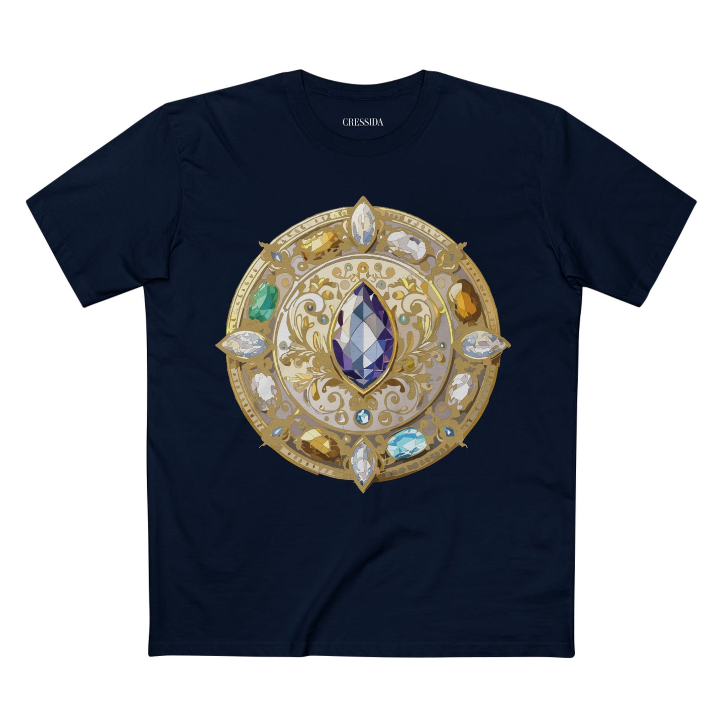 Medallion Shirt, Shirt with Medallion, Tee Shirt with Medal