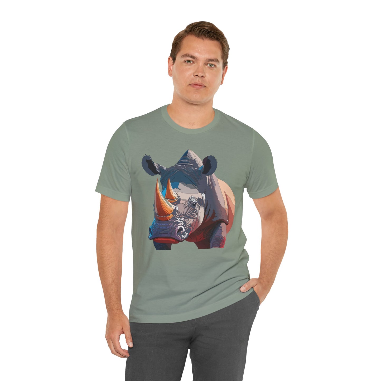 Unisex Animal Shirt, Tee Shirt with Animals, Art Design Tee Shirt, Wild Animals Shirt