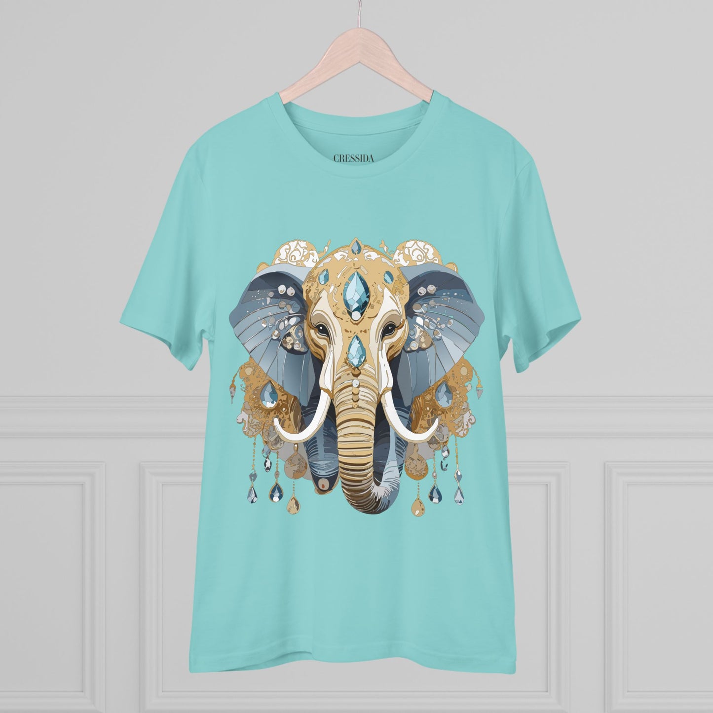 Organic T-shirt with Animals - Elephant