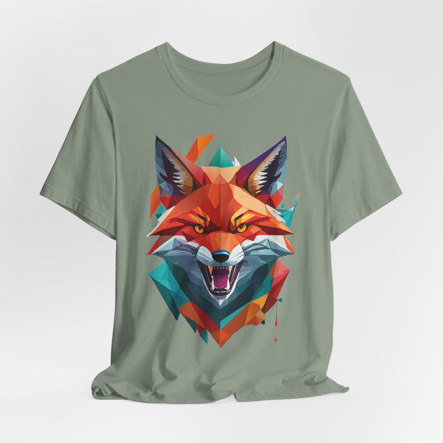 Unisex Animal Shirt, Tee Shirt with Animals, Art Design Tee Shirt, Wild Animals Shirt