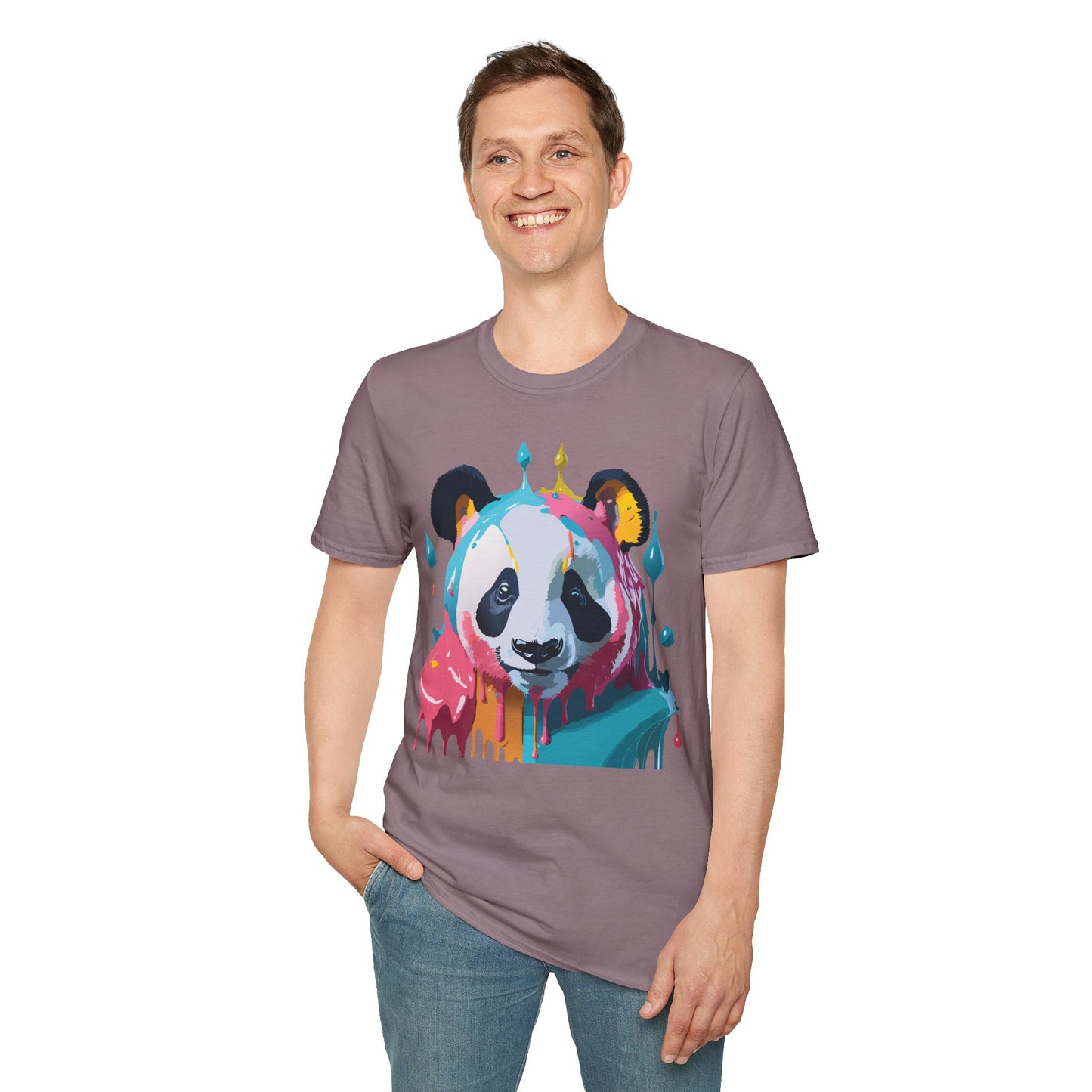 Panda Shirt, T Shirt with Panda, Animal Shirt, Tee Shirt with Animals