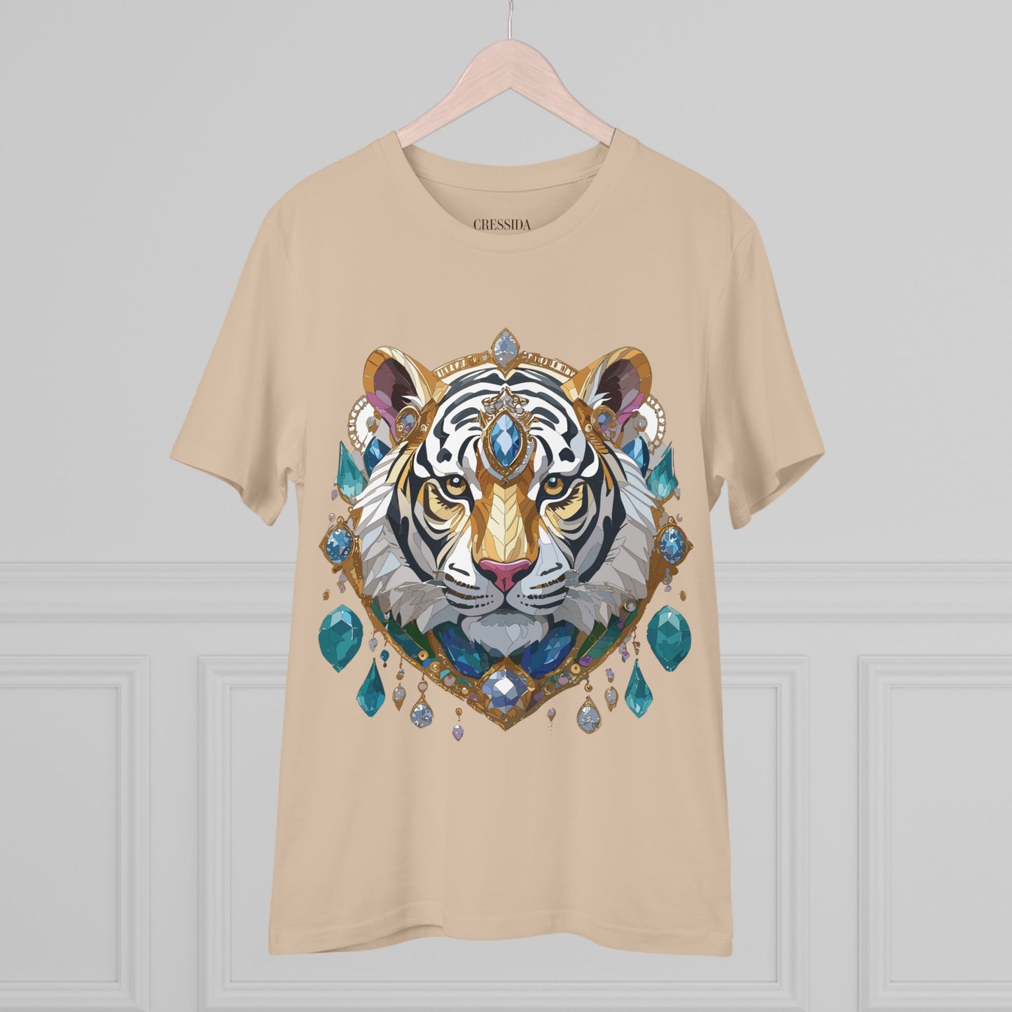 Organic T-shirt with Animals - Tiger