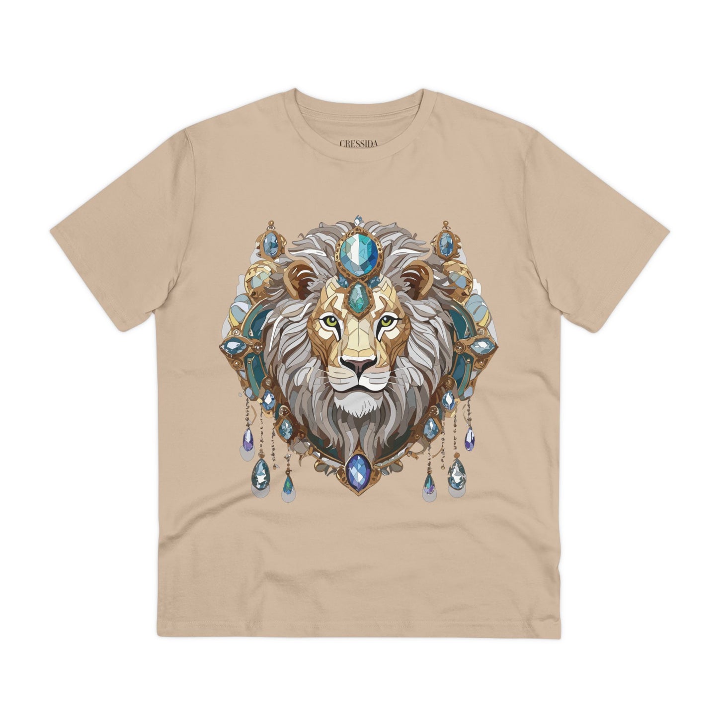 Organic T-shirt with Animals - Lion