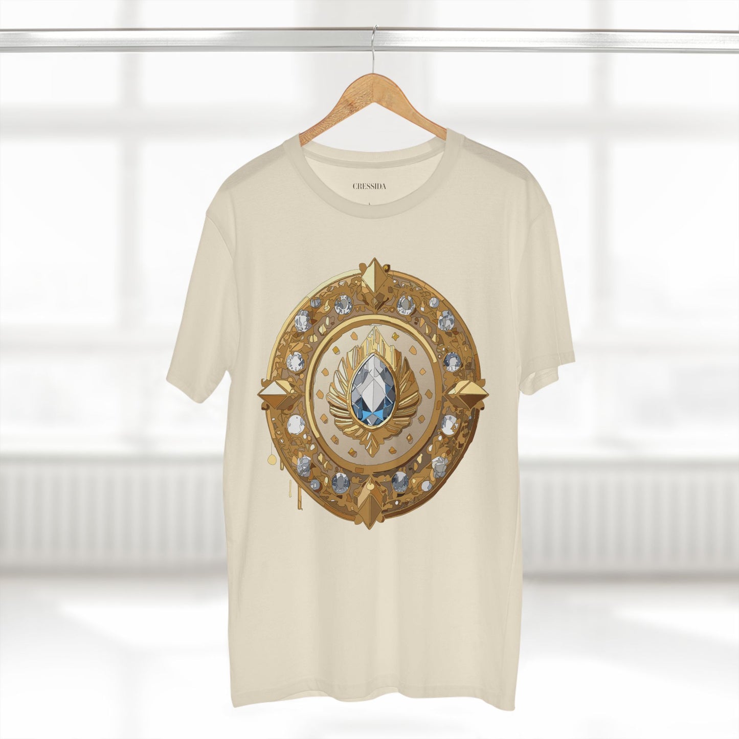 Medallion Shirt, Shirt with Medallion, Tee Shirt with Medal