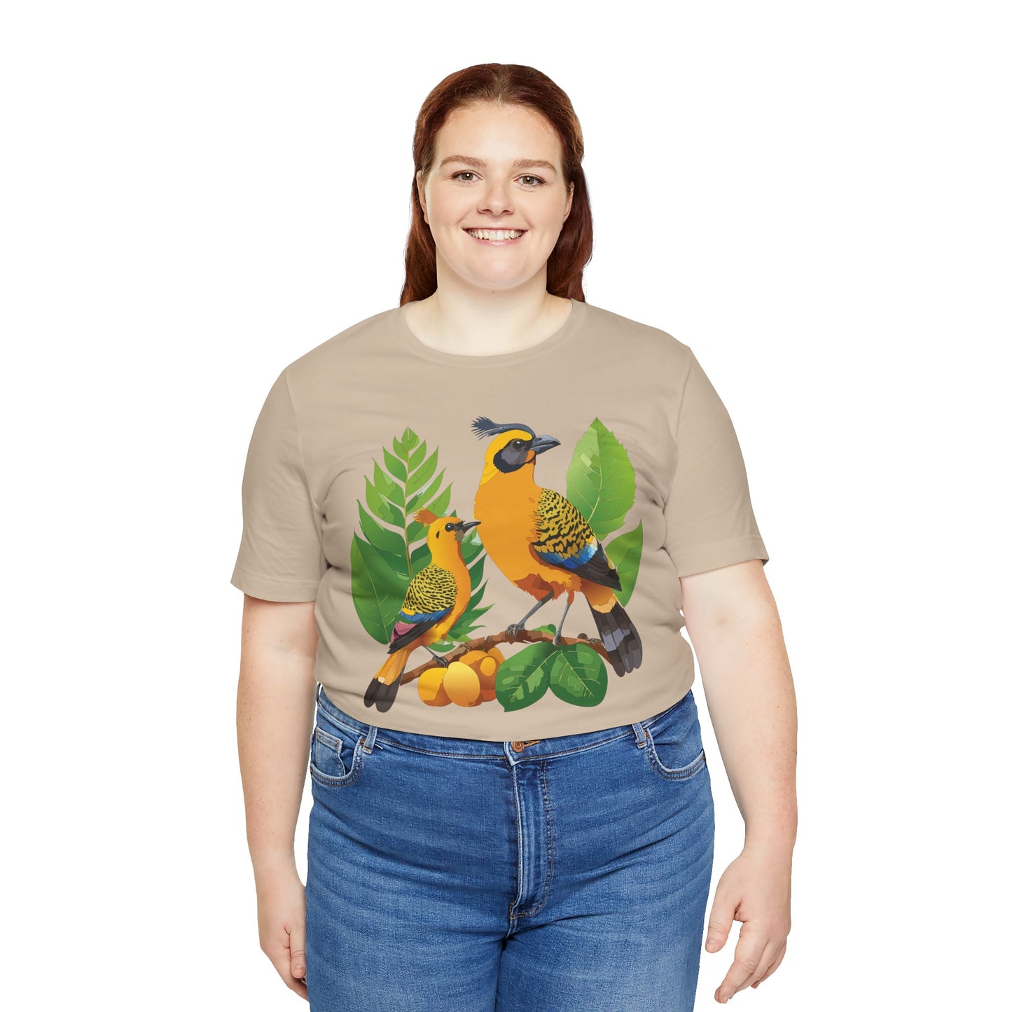 Unisex Animal Shirt, Tee Shirt with Animals, Art Design Tee Shirt, Wild Animals Shirt