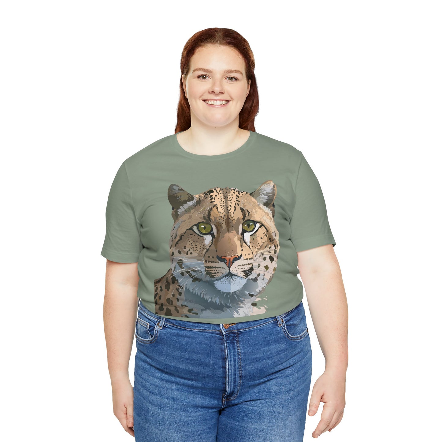 Unisex Animal Shirt, Tee Shirt with Animals, Art Design Tee Shirt, Wild Animals Shirt