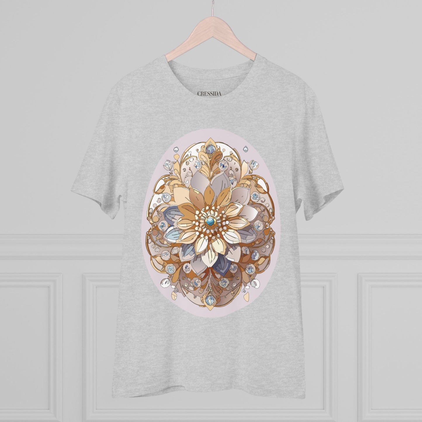 Organic T-shirt with Flower