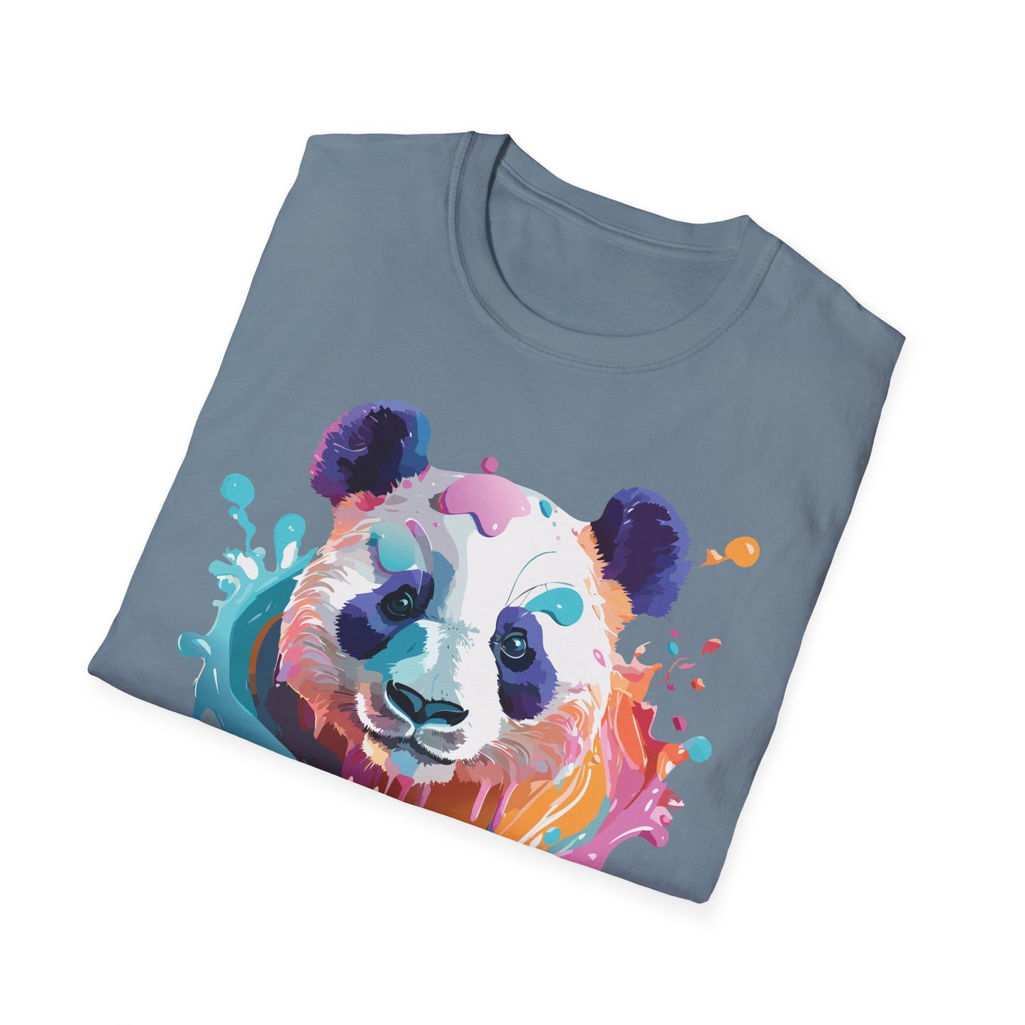 Panda Shirt, T Shirt with Panda, Animal Shirt, Tee Shirt with Animals