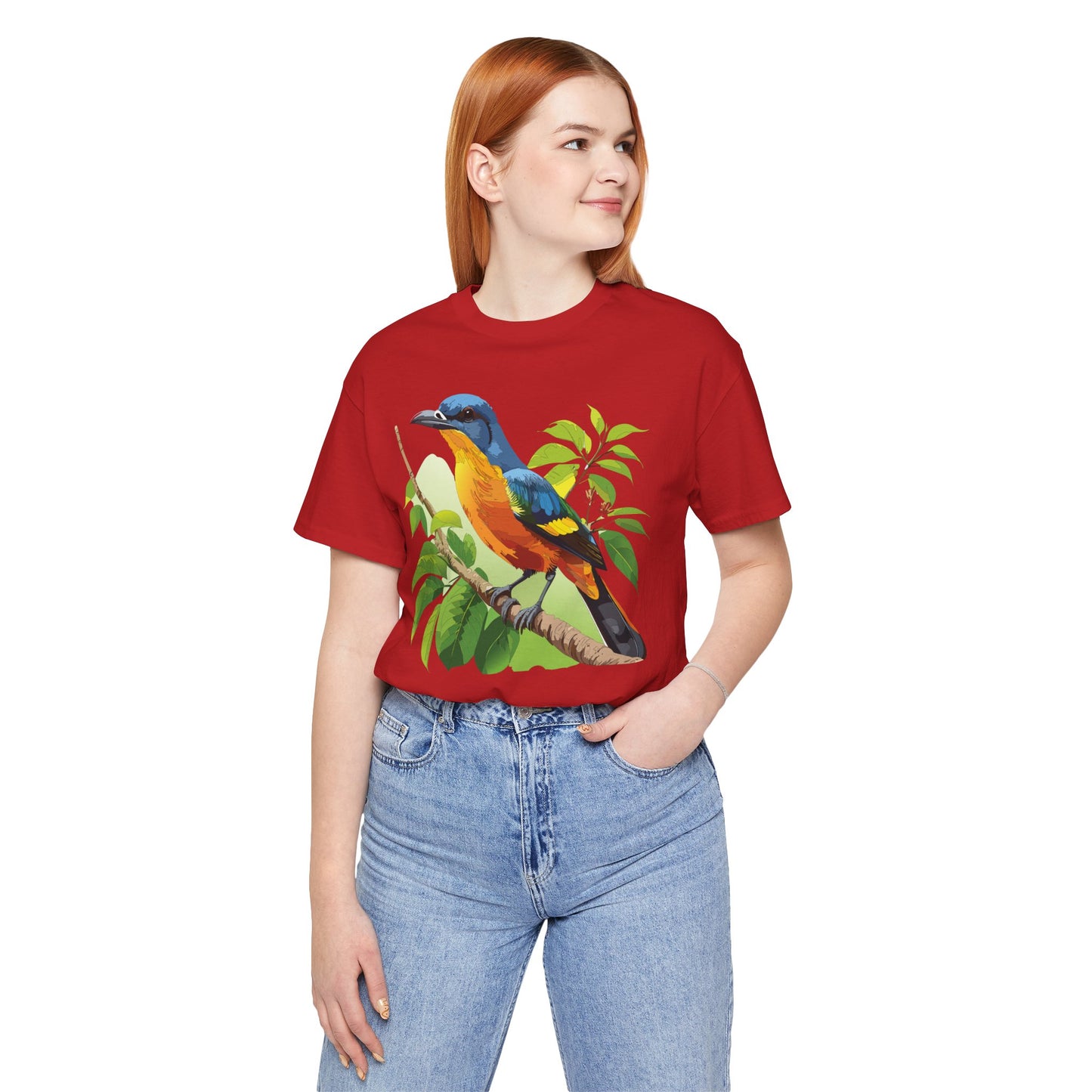 Unisex Animal Shirt, Tee Shirt with Animals, Art Design Tee Shirt, Wild Animals Shirt