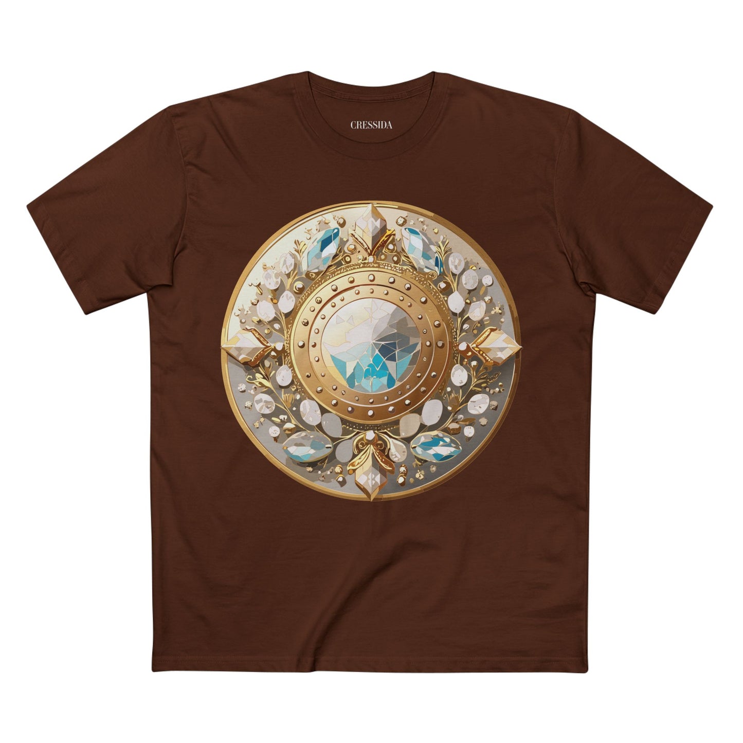 Medallion Shirt, Shirt with Medallion, Tee Shirt with Medal