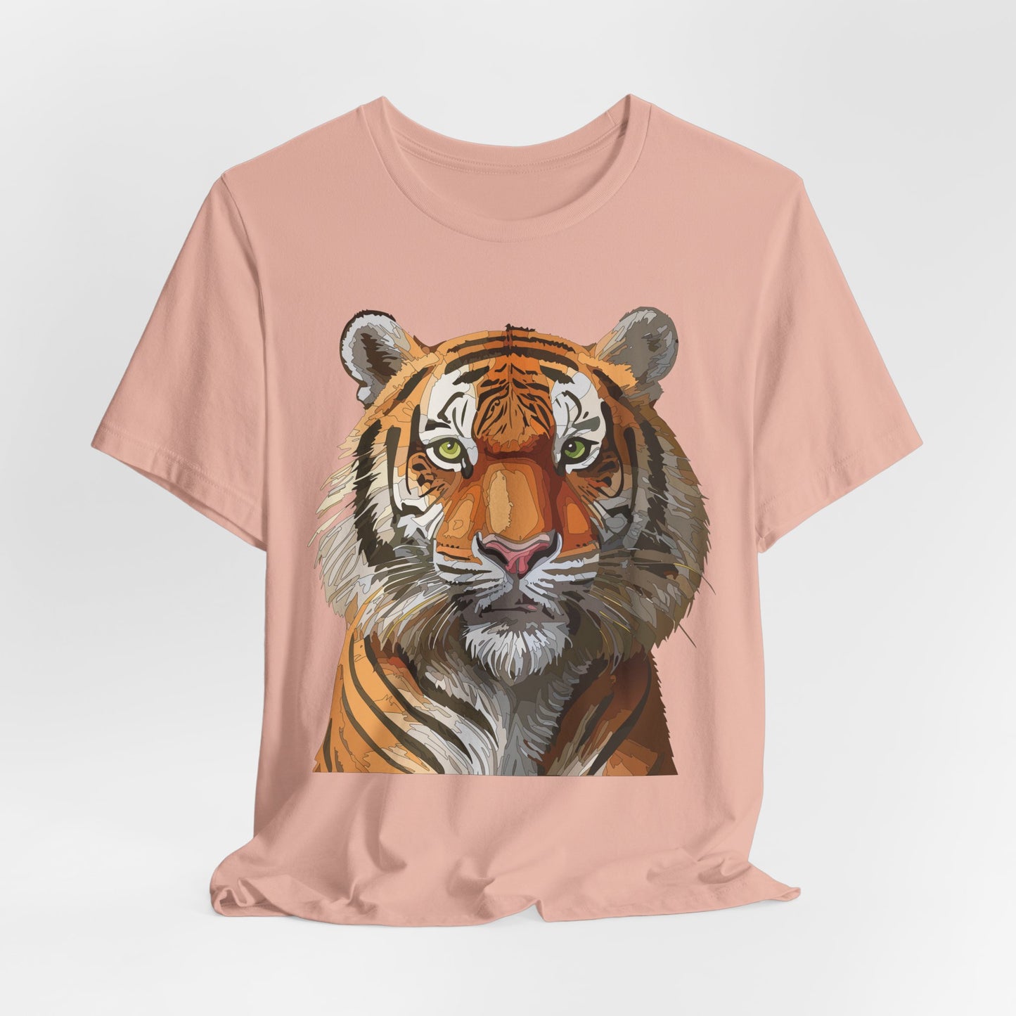 Unisex Animal Shirt, Tee Shirt with Animals, Art Design Tee Shirt, Wild Animals Shirt