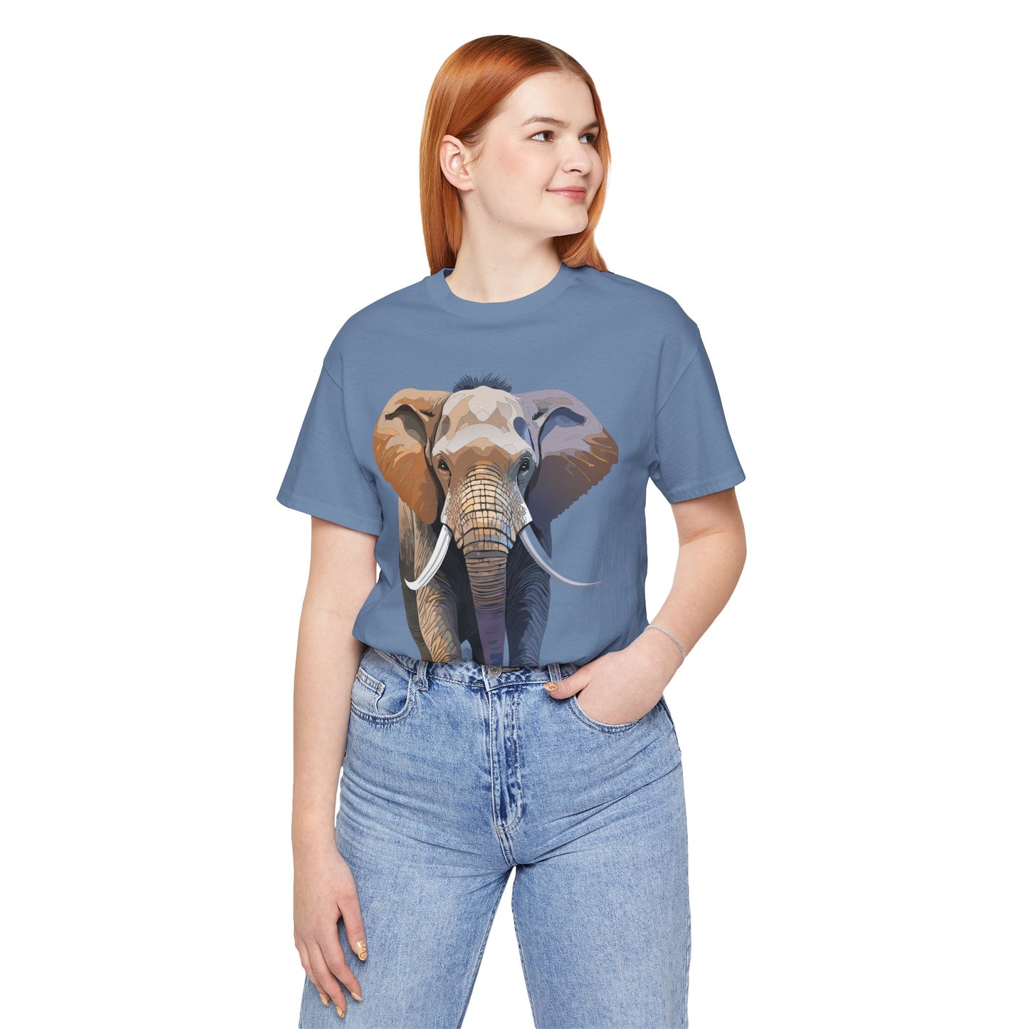Unisex Animal Shirt, Tee Shirt with Animals, Art Design Tee Shirt, Wild Animals Shirt