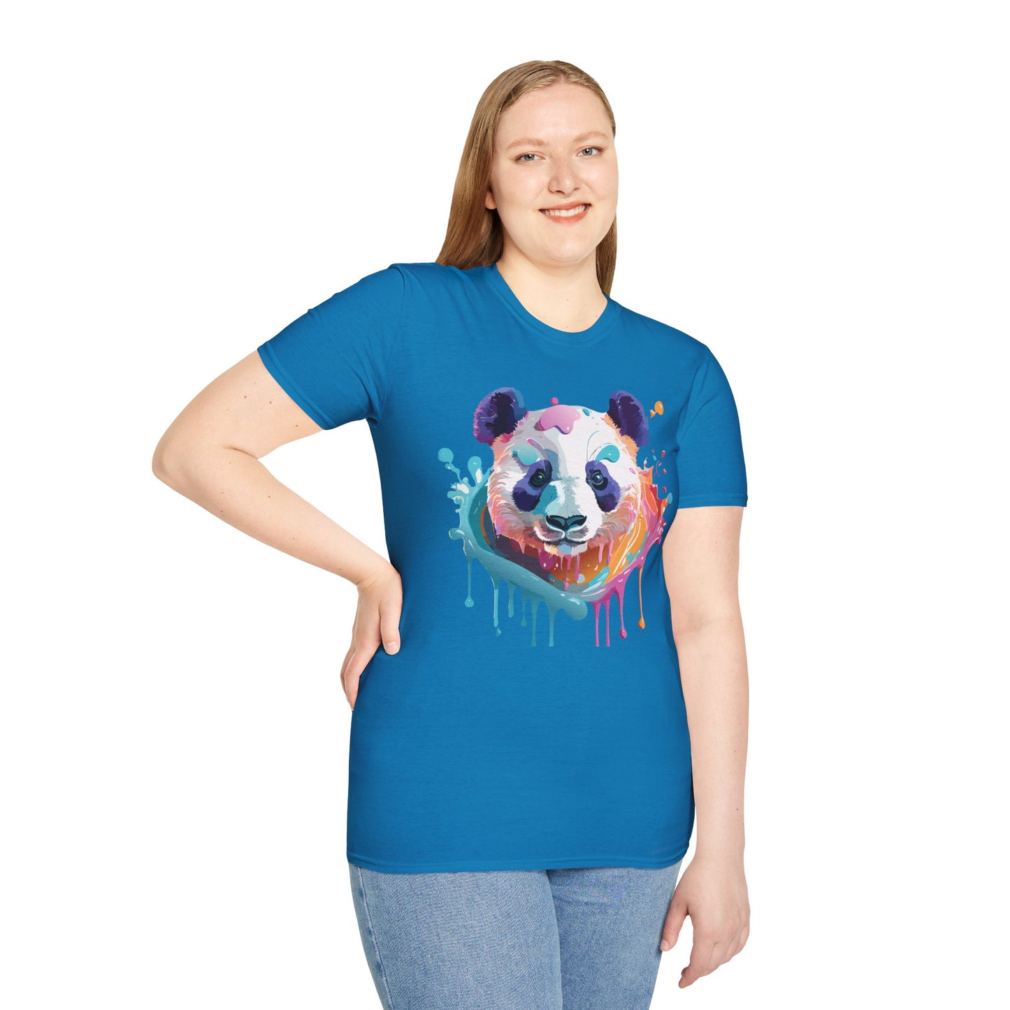 Panda Shirt, T Shirt with Panda, Animal Shirt, Tee Shirt with Animals