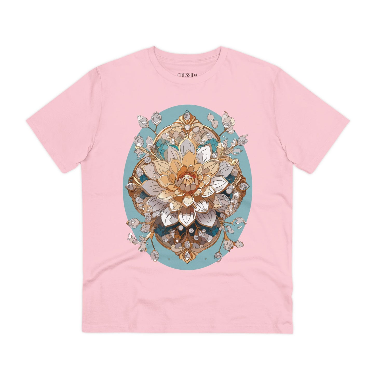 Organic T-shirt with Flower