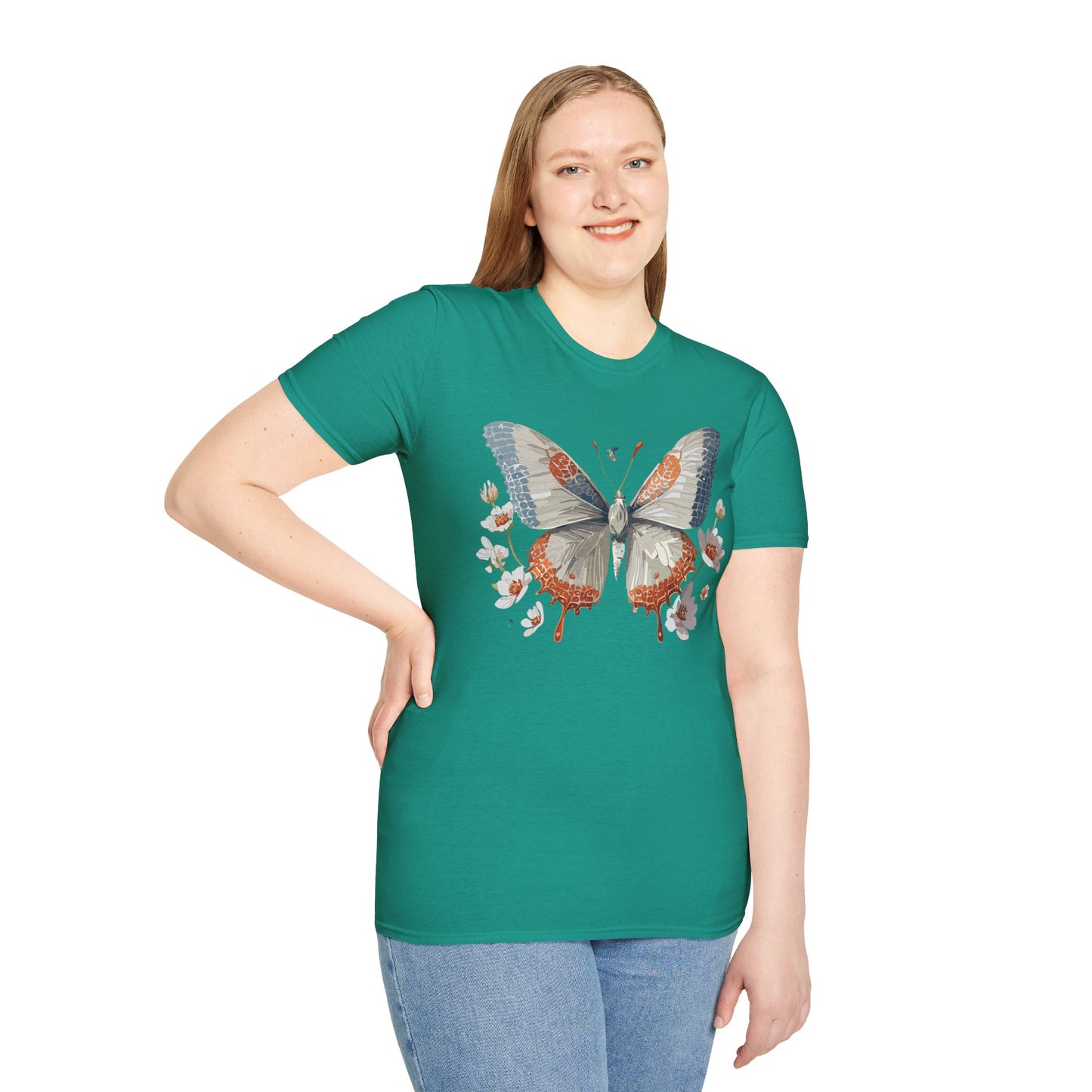 Butterfly Shirt, T Shirt with Butterfly, Monarch Shirt