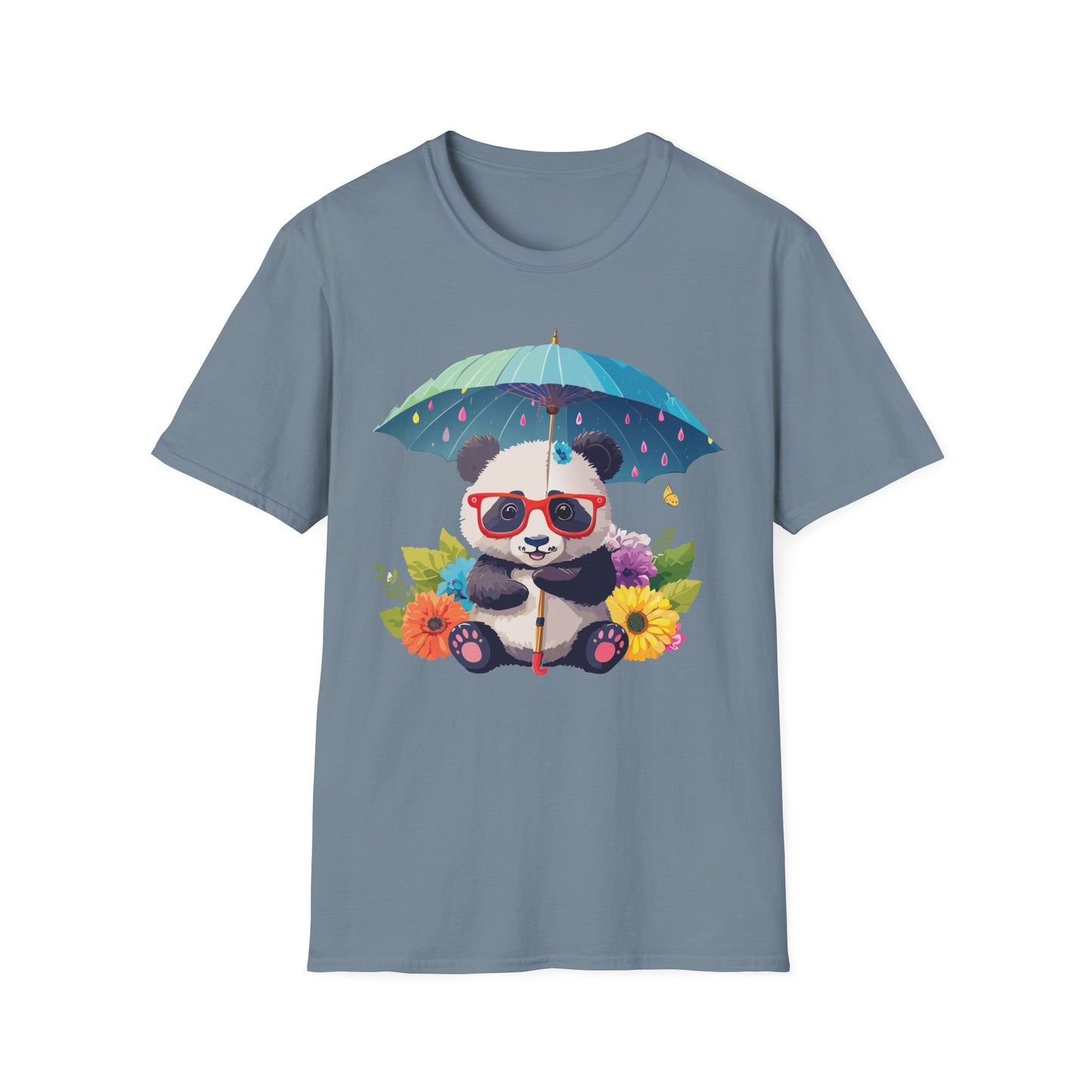 Panda Shirt, T Shirt with Panda, Animal Shirt, Tee Shirt with Animals