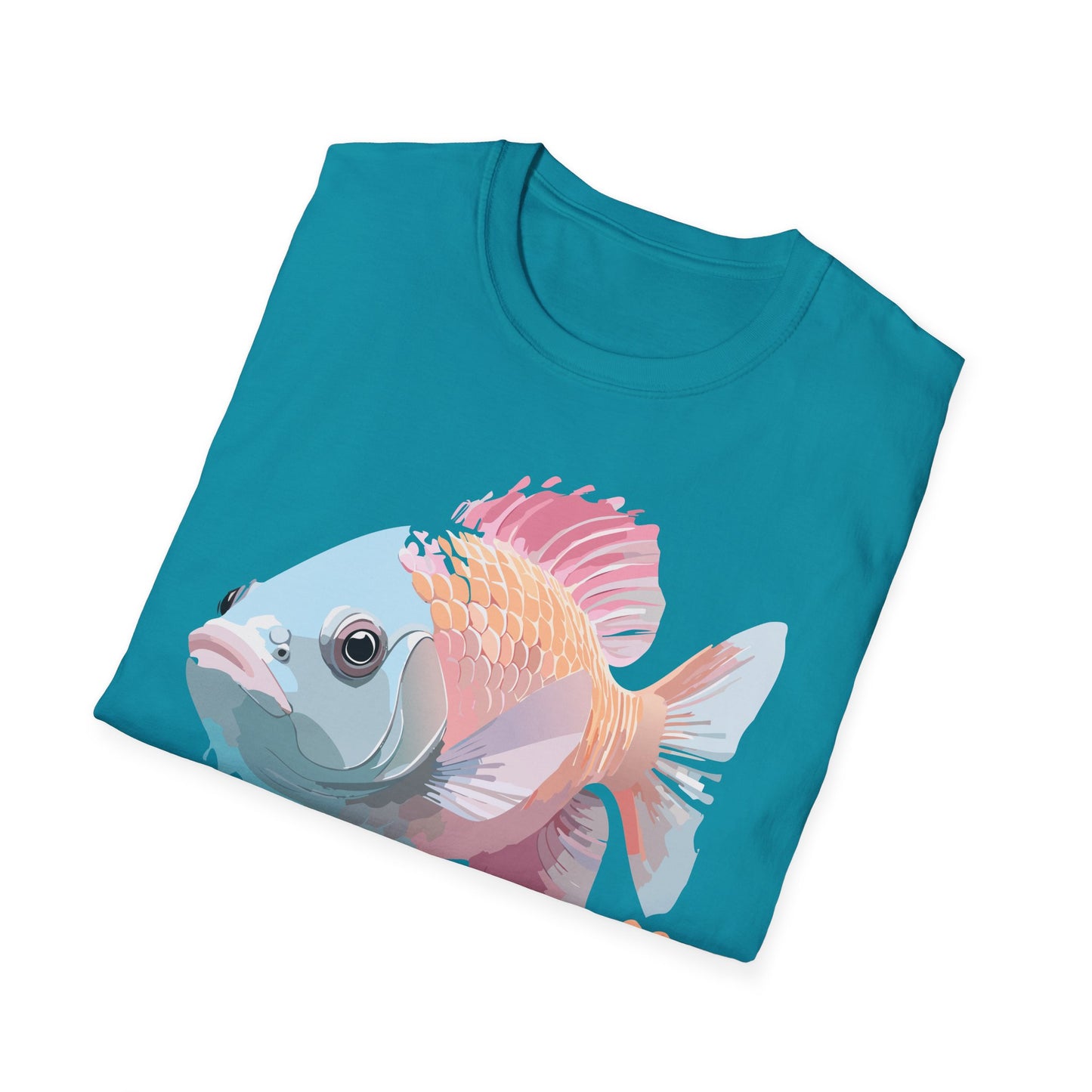 Copy of Fish Art Design Shirt, T Shirt with Fish, Graphic Shirt, Tee Shirt with Graphic Design, Shirt with Fish Graphic Art