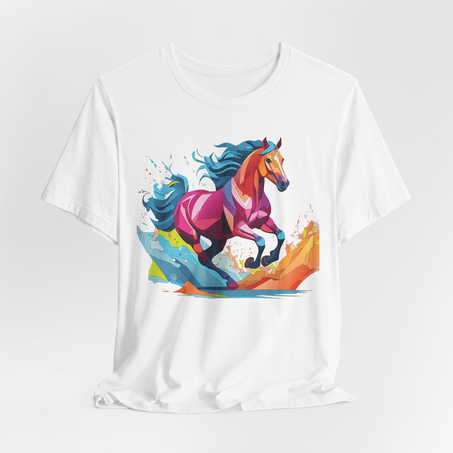 Unisex Animal Shirt, Tee Shirt with Animals, Art Design Tee Shirt, Wild Animals Shirt