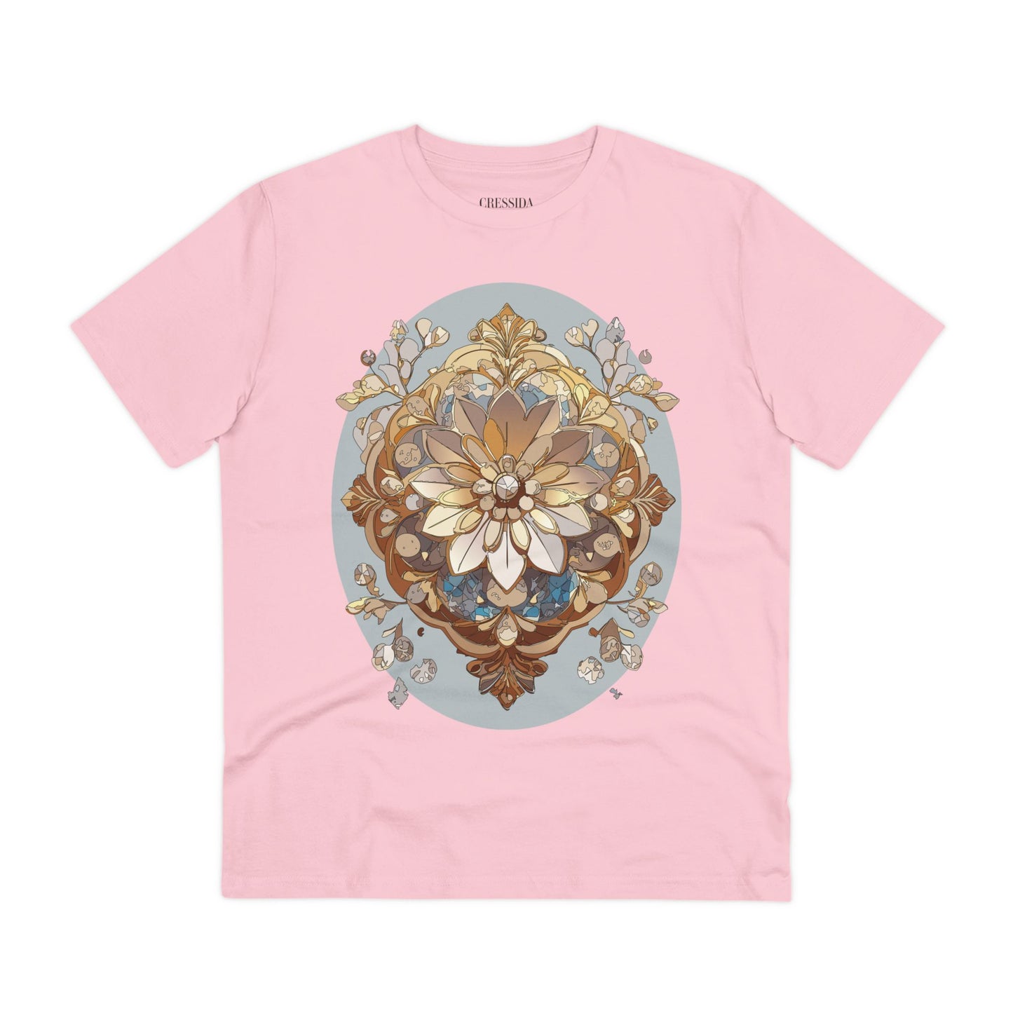 Organic T-shirt with Flower