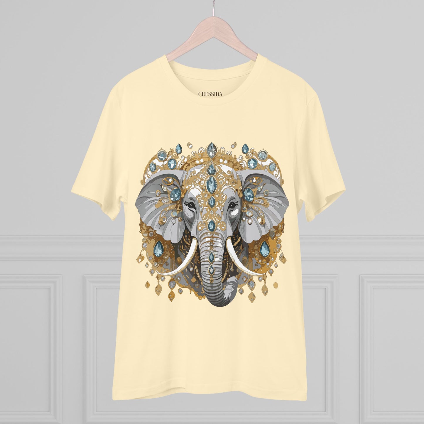 Organic T-shirt with Animals - Elephant