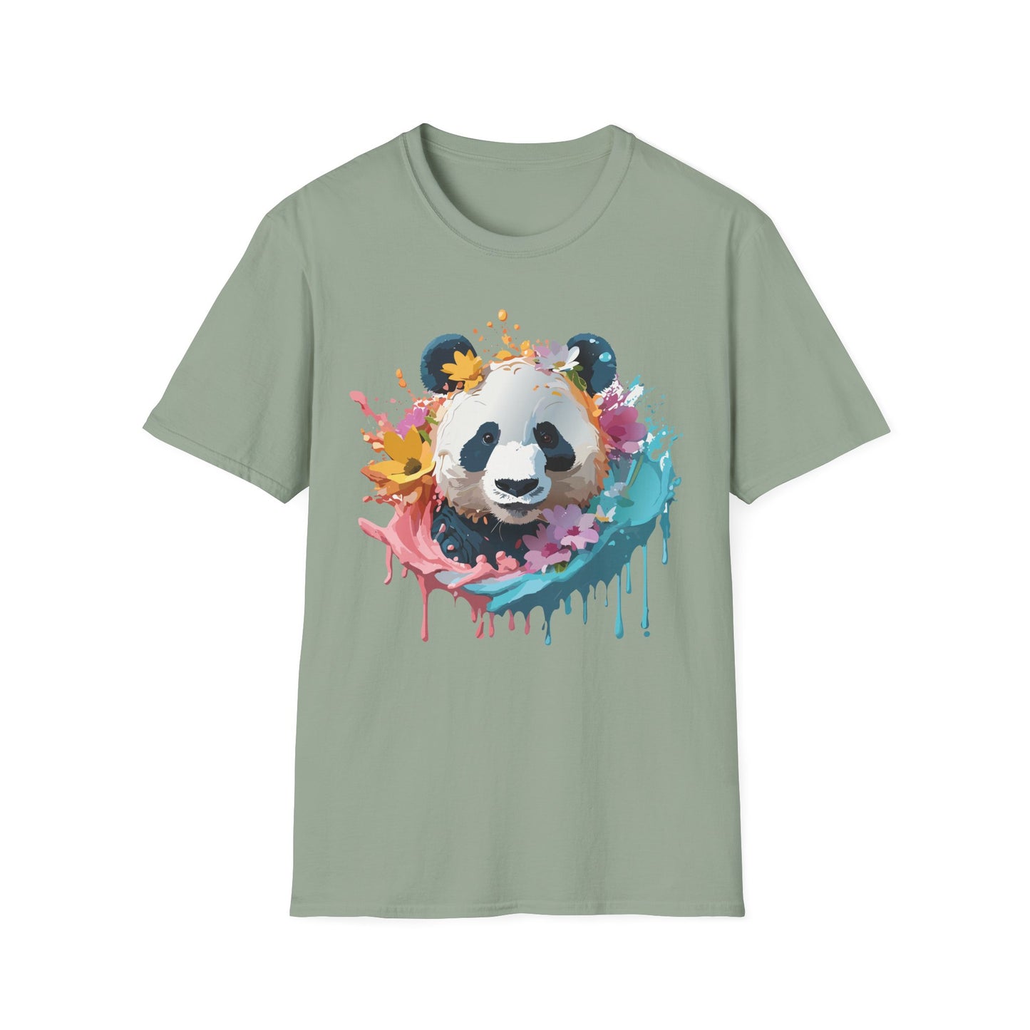 Panda Shirt, T Shirt with Panda, Animal Shirt, Tee Shirt with Animals