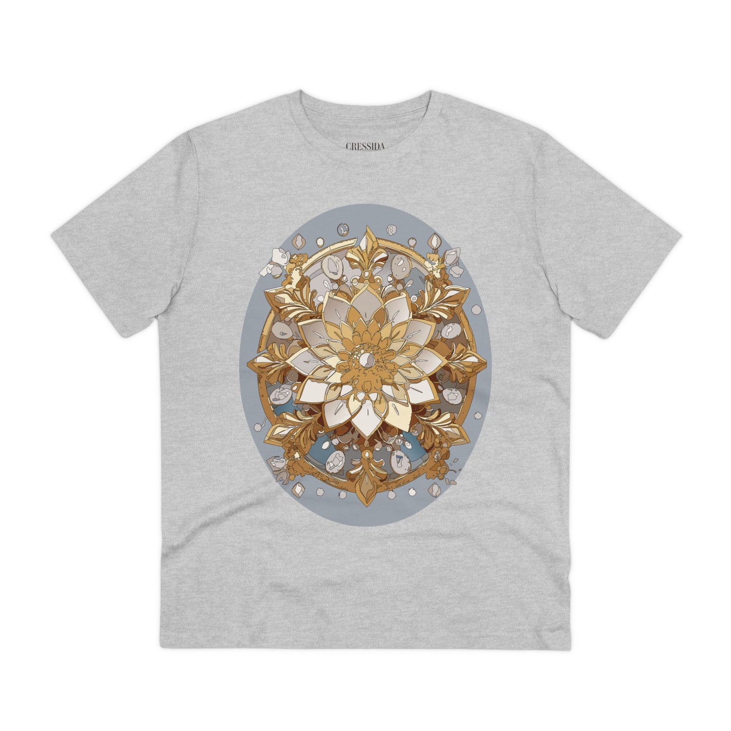 Organic T-shirt with Flower