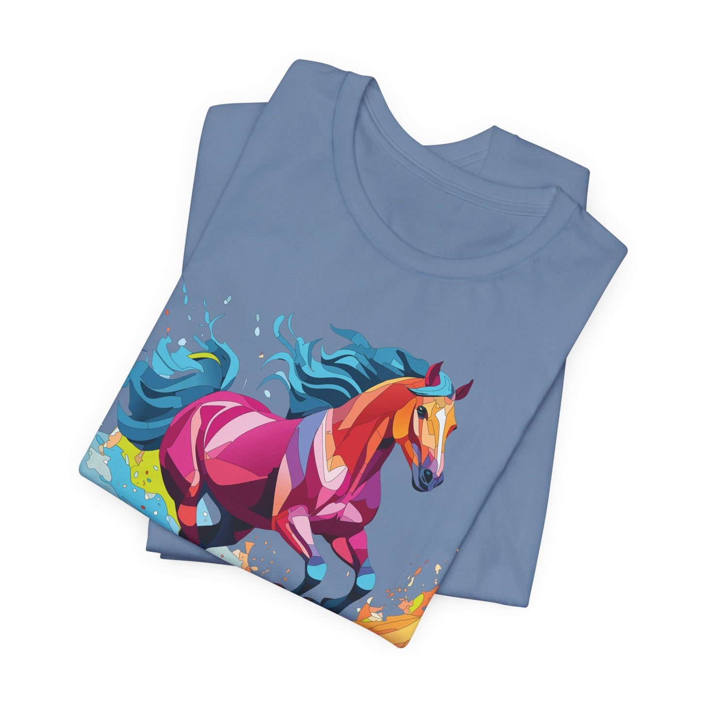 Unisex Animal Shirt, Tee Shirt with Animals, Art Design Tee Shirt, Wild Animals Shirt
