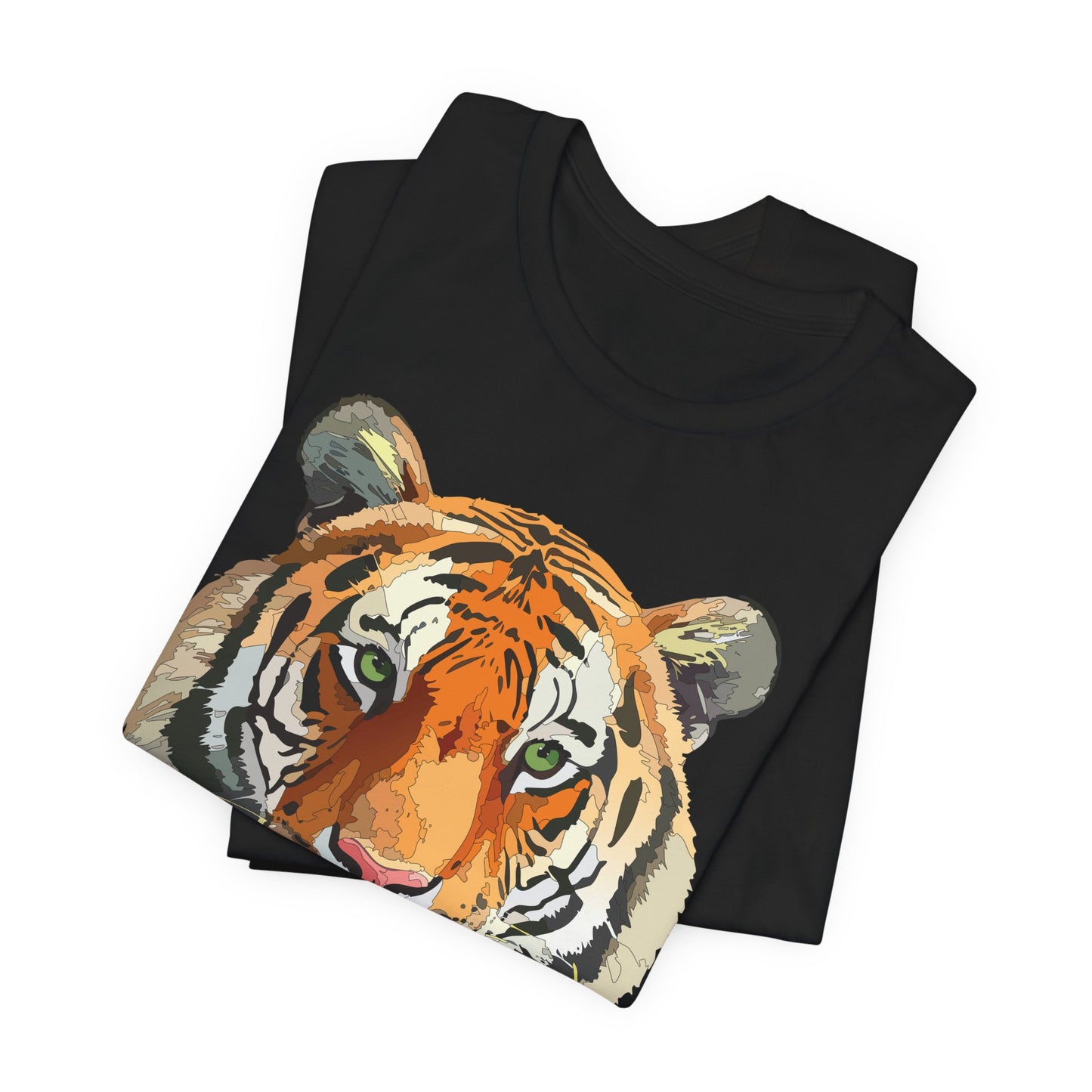 Unisex Animal Shirt, Tee Shirt with Animals, Art Design Tee Shirt, Wild Animals Shirt