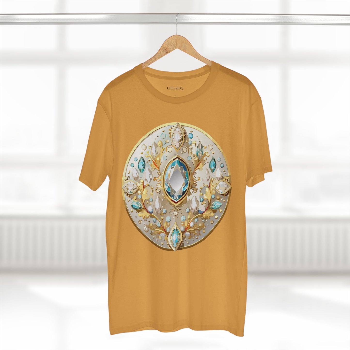 Medallion Shirt, Shirt with Medallion, Tee Shirt with Medal