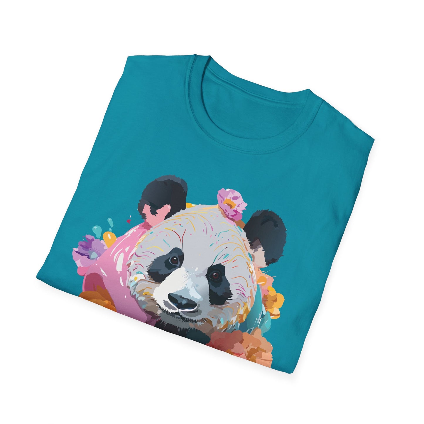 Panda Shirt, T Shirt with Panda, Animal Shirt, Tee Shirt with Animals