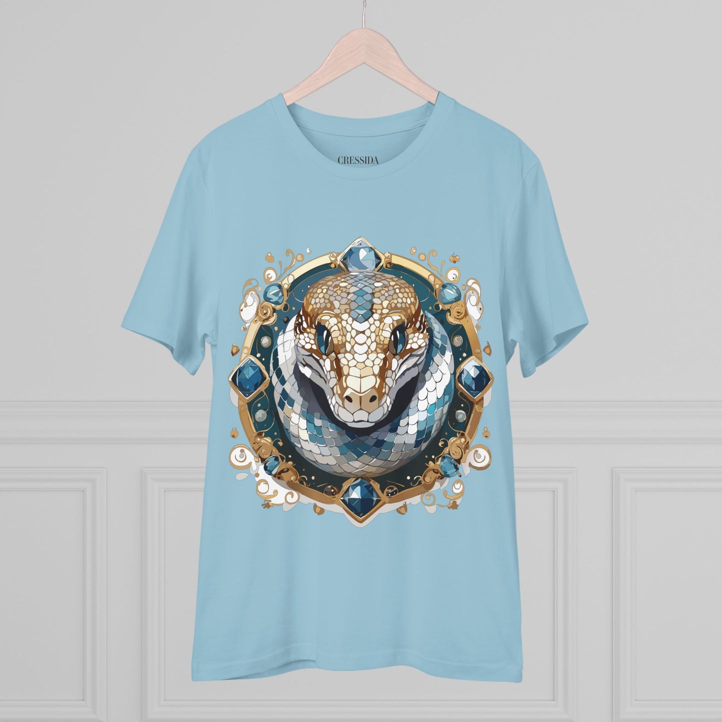 Organic T-shirt with Animals - Python